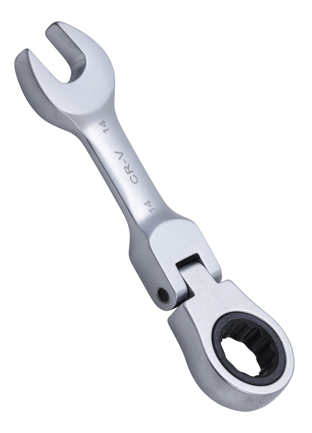 BGS 6914 Ratschenringmaulschlüssel kurz abwinkelbar Schlüsseleite 14mm