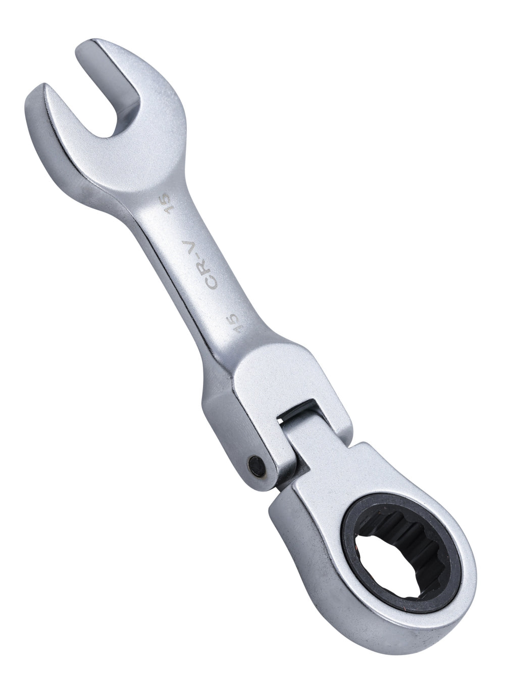 BGS 6915 Ratschenringmaulschlüssel kurz abwinkelbar Schlüsseleite 15mm
