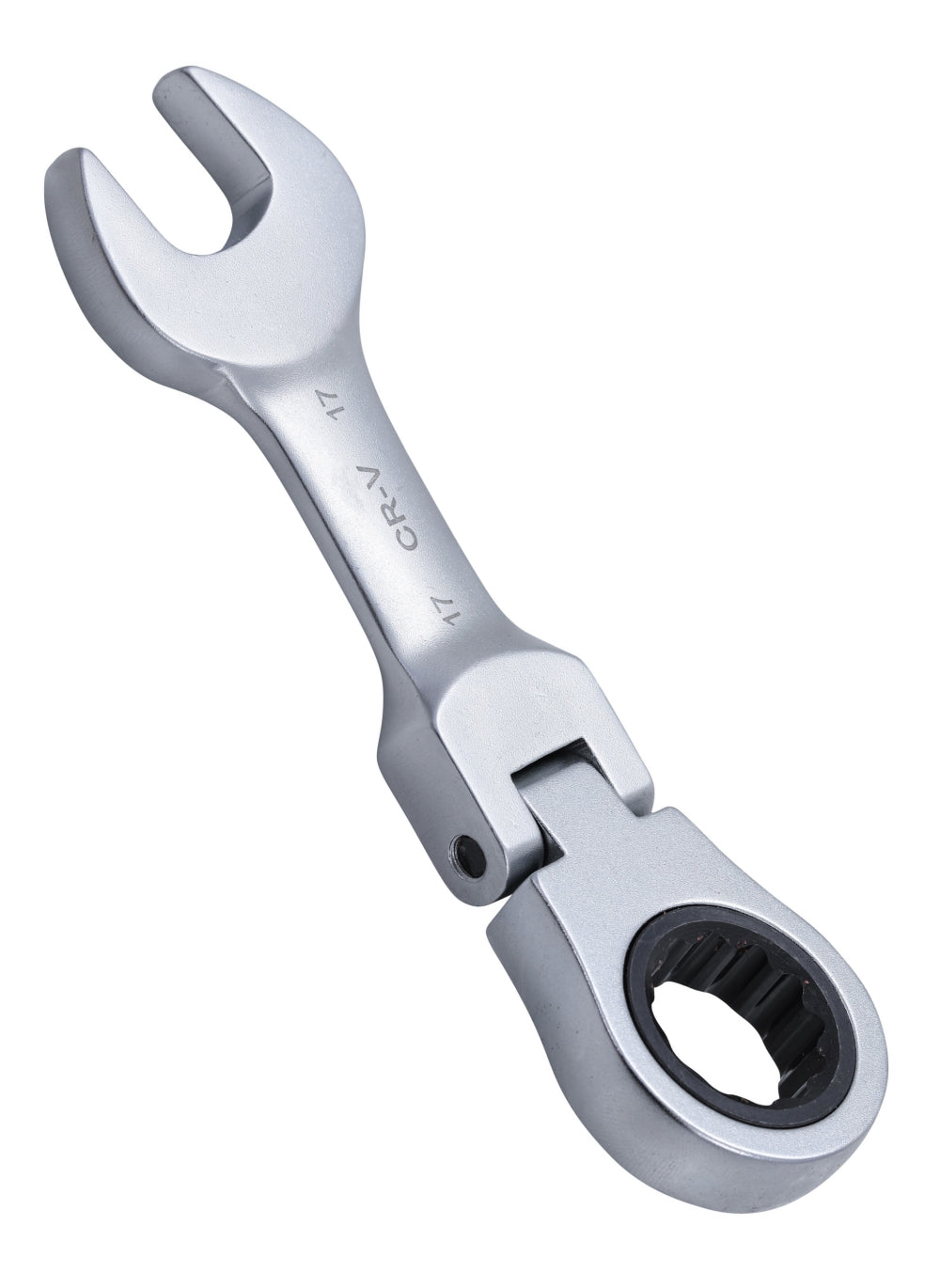 BGS 6917 Ratschenringmaulschlüssel kurz abwinkelbar Schlüsseleite 17mm