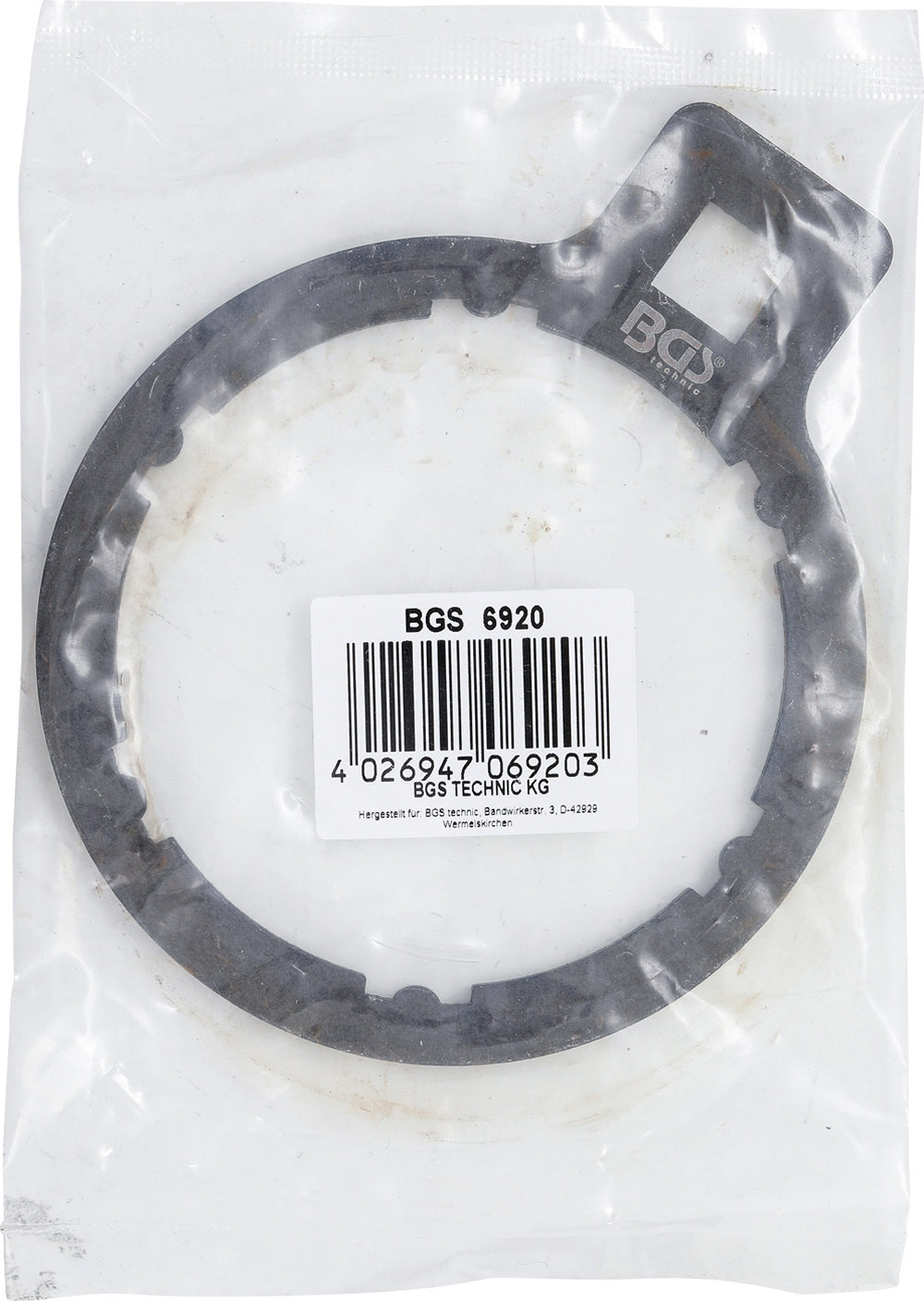 BGS 6920 Schlüssel für Kraftstofffilter Diesel für VW & Volvo