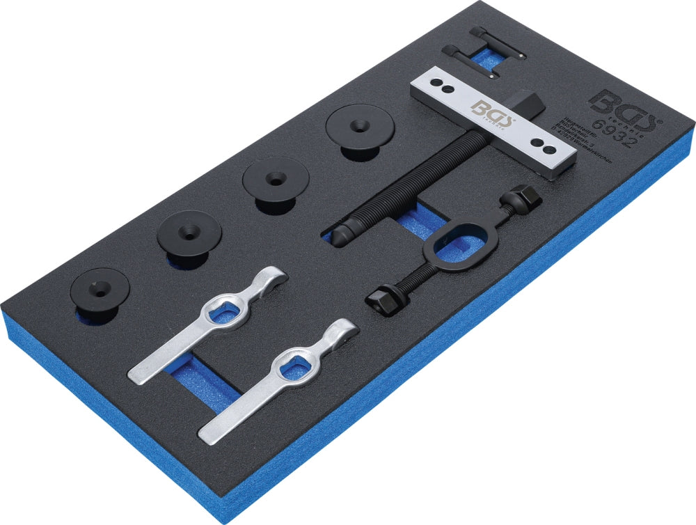 BGS 6932 Werkstattwageneinlage 1/3 Abzieher für Lager am Differnetialkorb