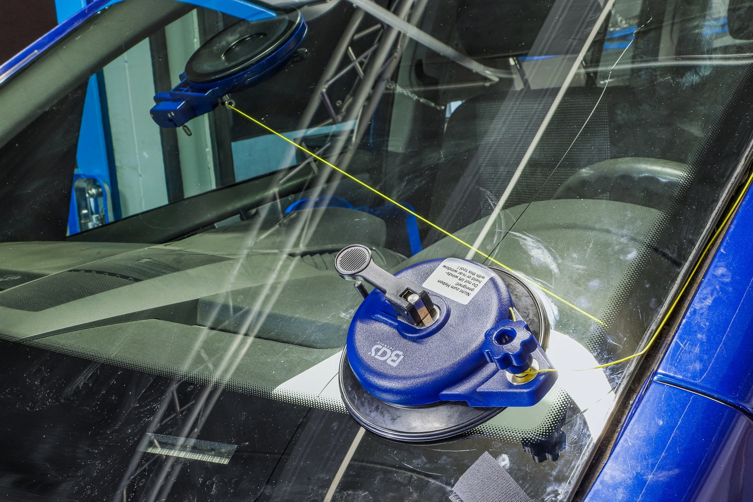 BGS 69506 Satz Ausglaswerkzeug für geklebte Fahrzeugscheiben 10 teilig