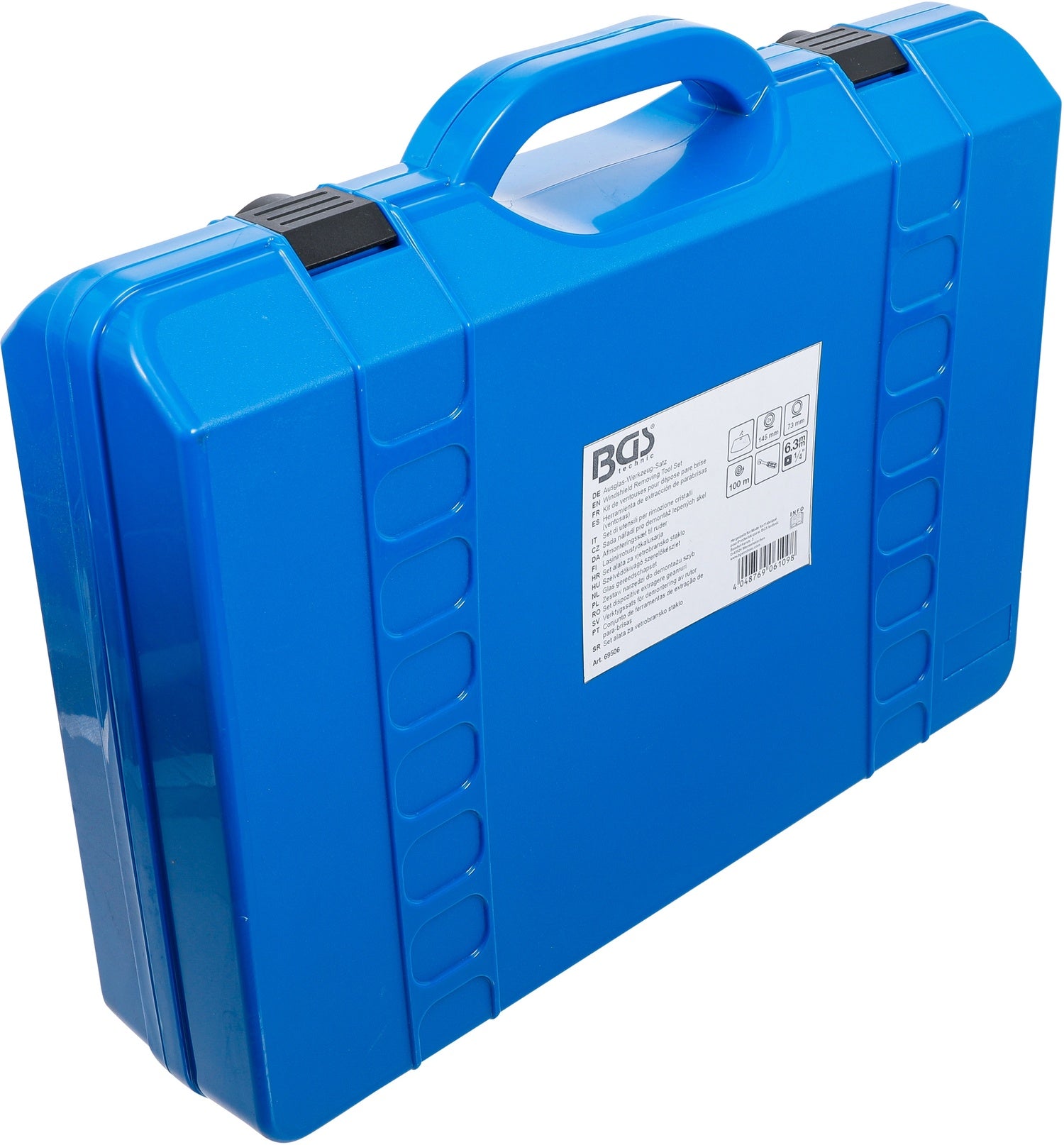 BGS 69506 Satz Ausglaswerkzeug für geklebte Fahrzeugscheiben 10 teilig