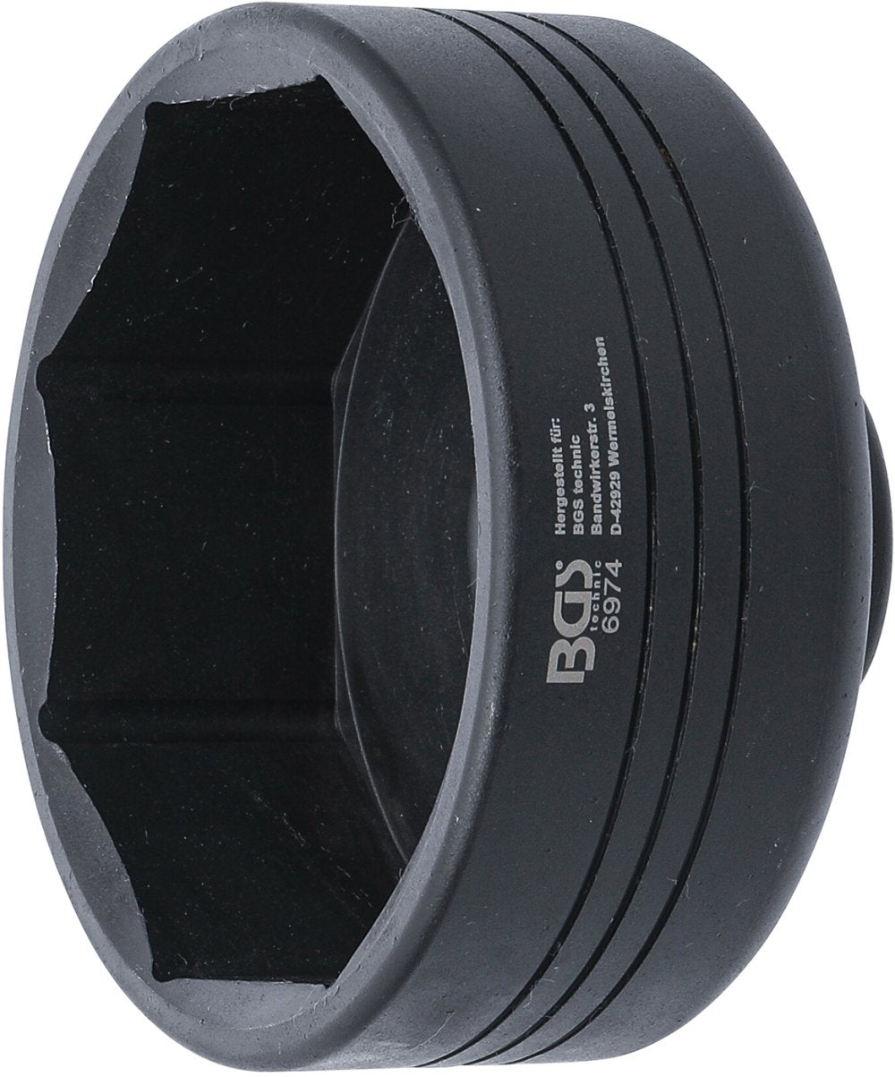 BGS 6974 Schlüssel für Achskappen Achtkant für BPW 16t Anhängerachskappen SW 110mm