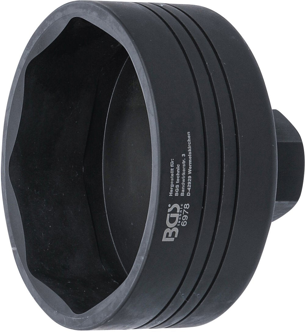 BGS 6978 Schlüssel für Achsmuttern Achtkant für BPW 12t Achsen SW 109mm