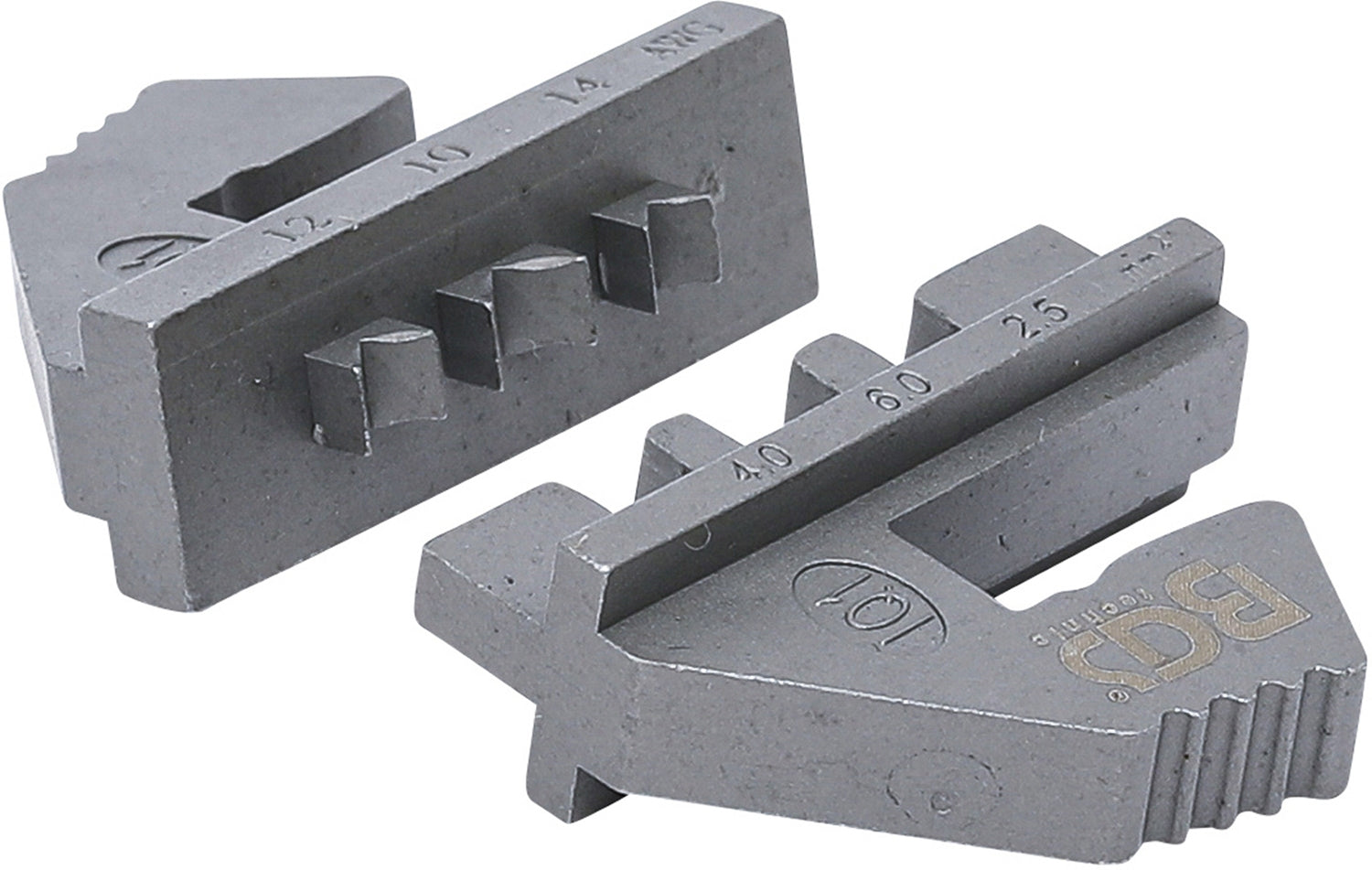BGS 70003 Satz Crimpzange mit 3 Wechselbacken für Solar Stecker MC3 - MC4 - Tyco 4 teilig