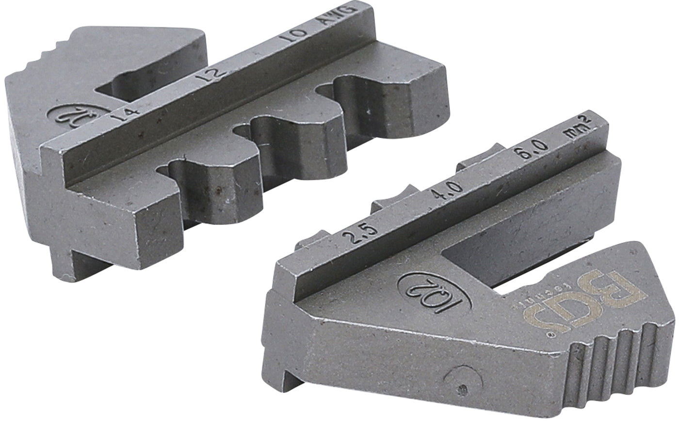 BGS 70003 Satz Crimpzange mit 3 Wechselbacken für Solar Stecker MC3 - MC4 - Tyco 4 teilig