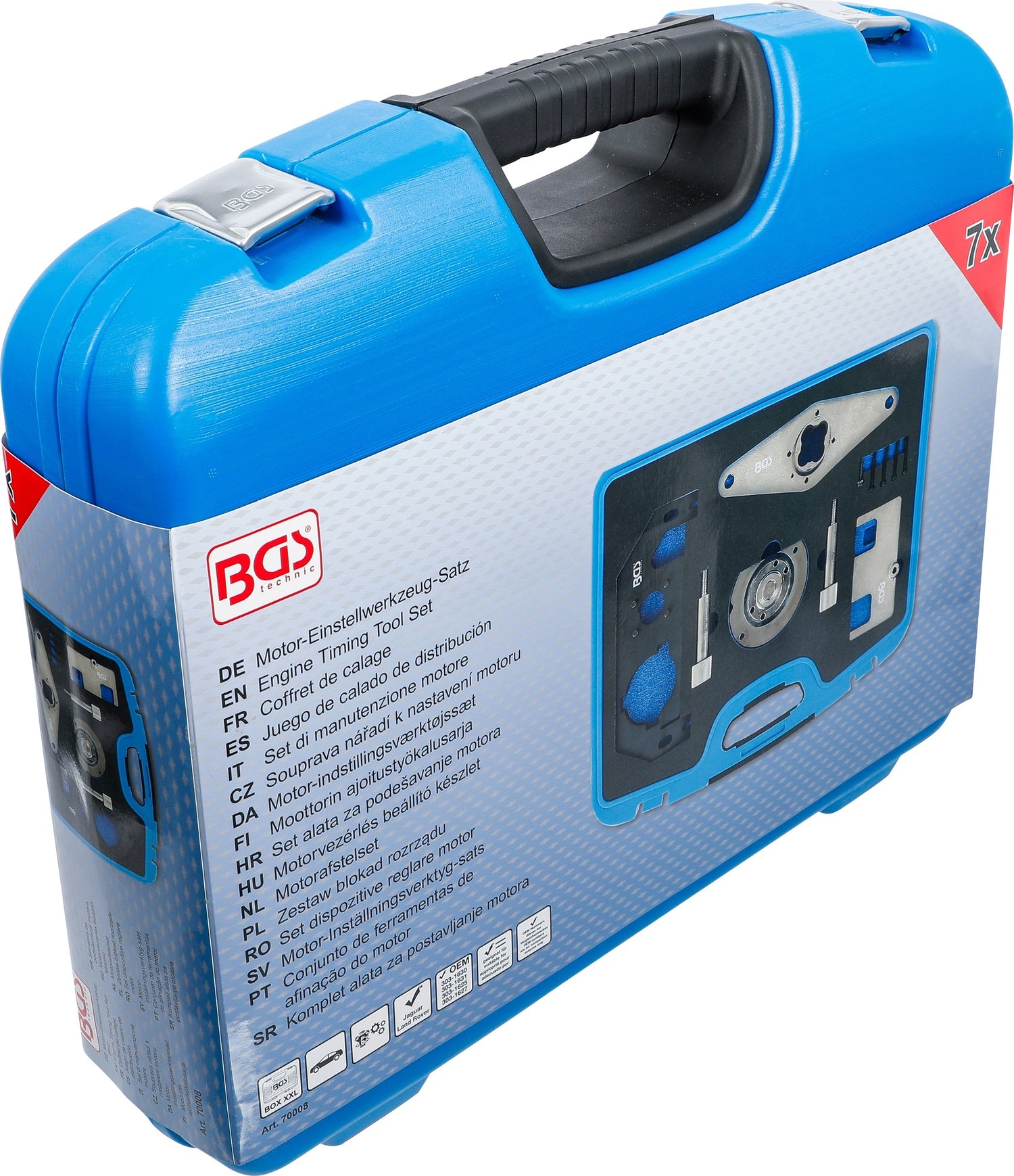 BGS 70008 Satz Einstellwerkzeug für Motor Jaguar Land Rover JLR 2.0 Ingenium Diesel