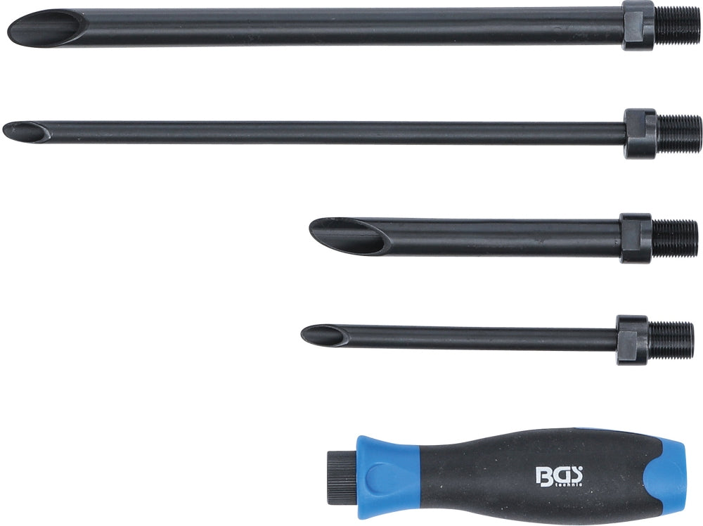 BGS 70017 Satz Durchstechahle zur Kabelverlegung 4 teilig