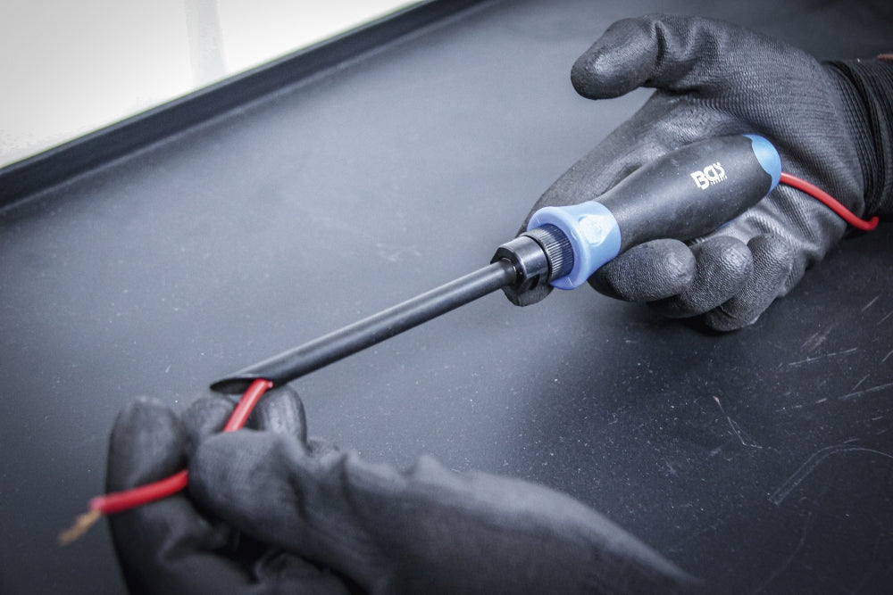 BGS 70017 Satz Durchstechahle zur Kabelverlegung 4 teilig