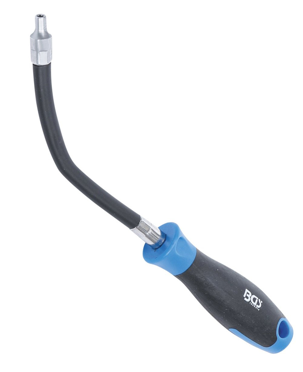 BGS 70020 Flexibler Schraubendreher mit Rundgriff E-Profil E4 Klingenlänge 150mm