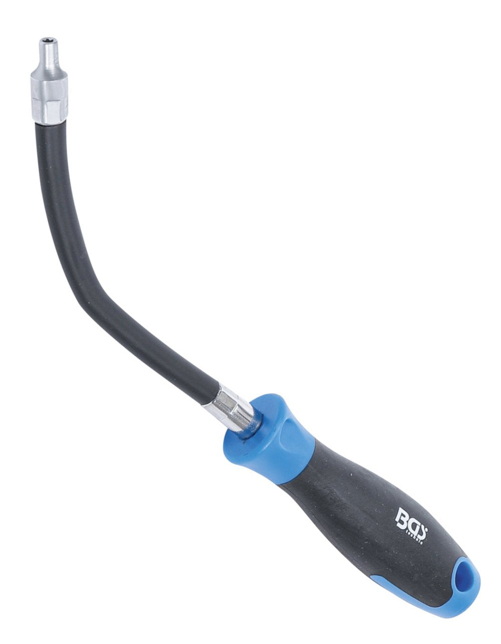 BGS 70022 Flexibler Schraubendreher mit Rundgriff E-Profil E6 Klingenlänge 150mm