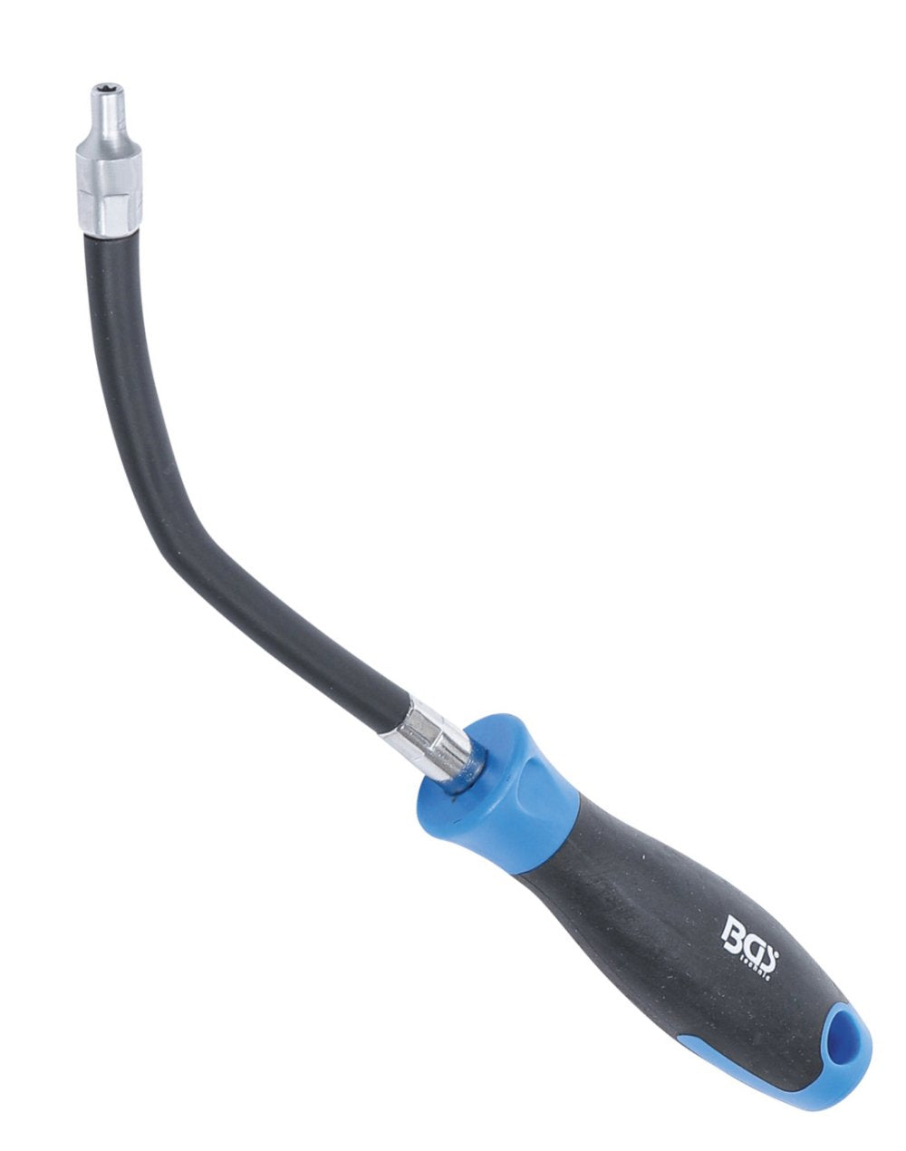 BGS 70024 Flexibler Schraubendreher mit Rundgriff E-Profil E8 Klingenlänge 150mm