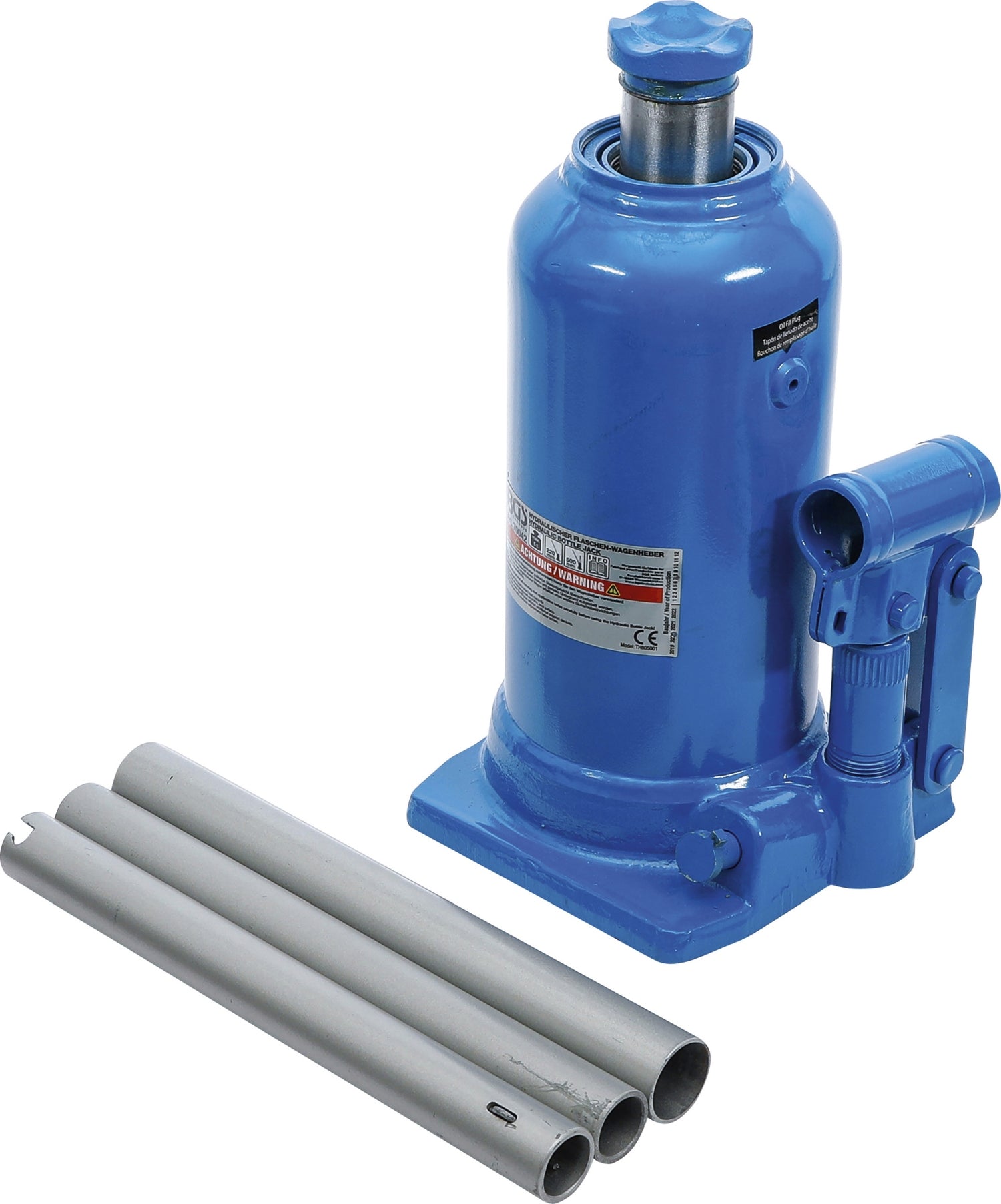 Aramox Hydraulik-Flaschenheber-Adapter – 7,6 Cm Achssattel, Für 12t Wagenheber, Robustes Eisen