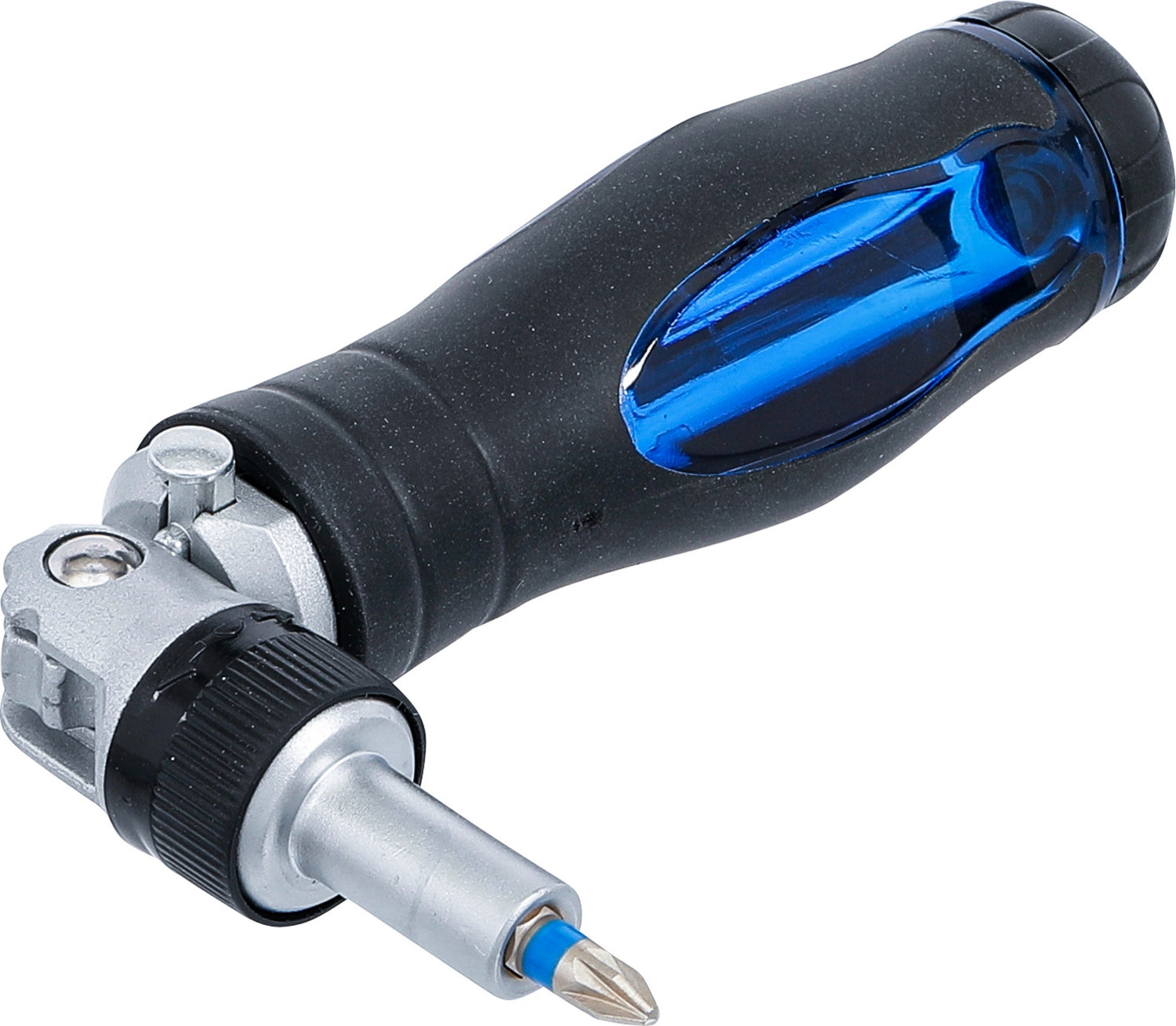 BGS 70053 Satz Gelenk Schraubendreher und Bits mit Ratschen Drehgriff umschaltbar