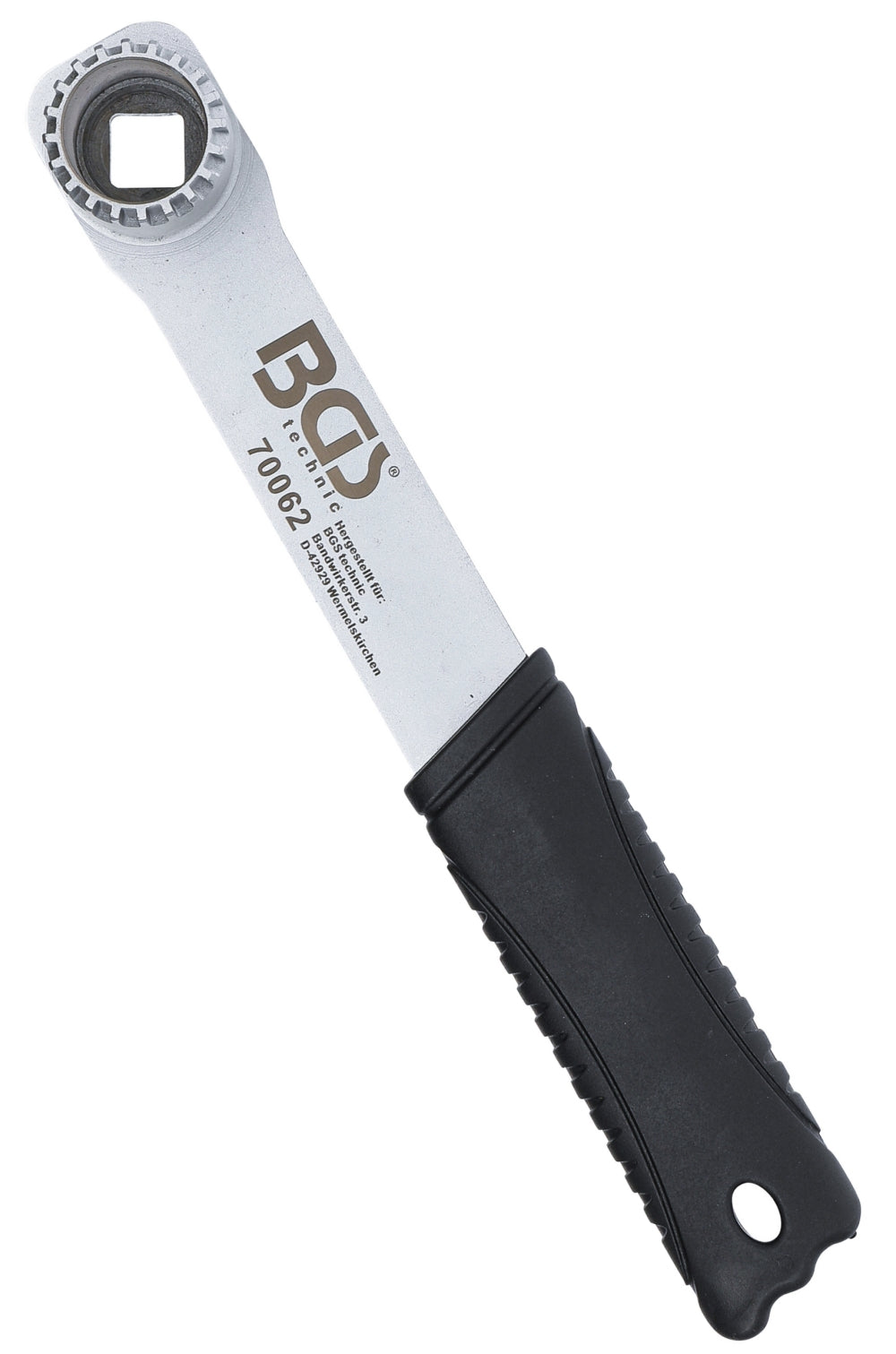 BGS 70062 Innenlagerschlüssel Innenvierkant 12,5mm (1/2") für Fahrrad