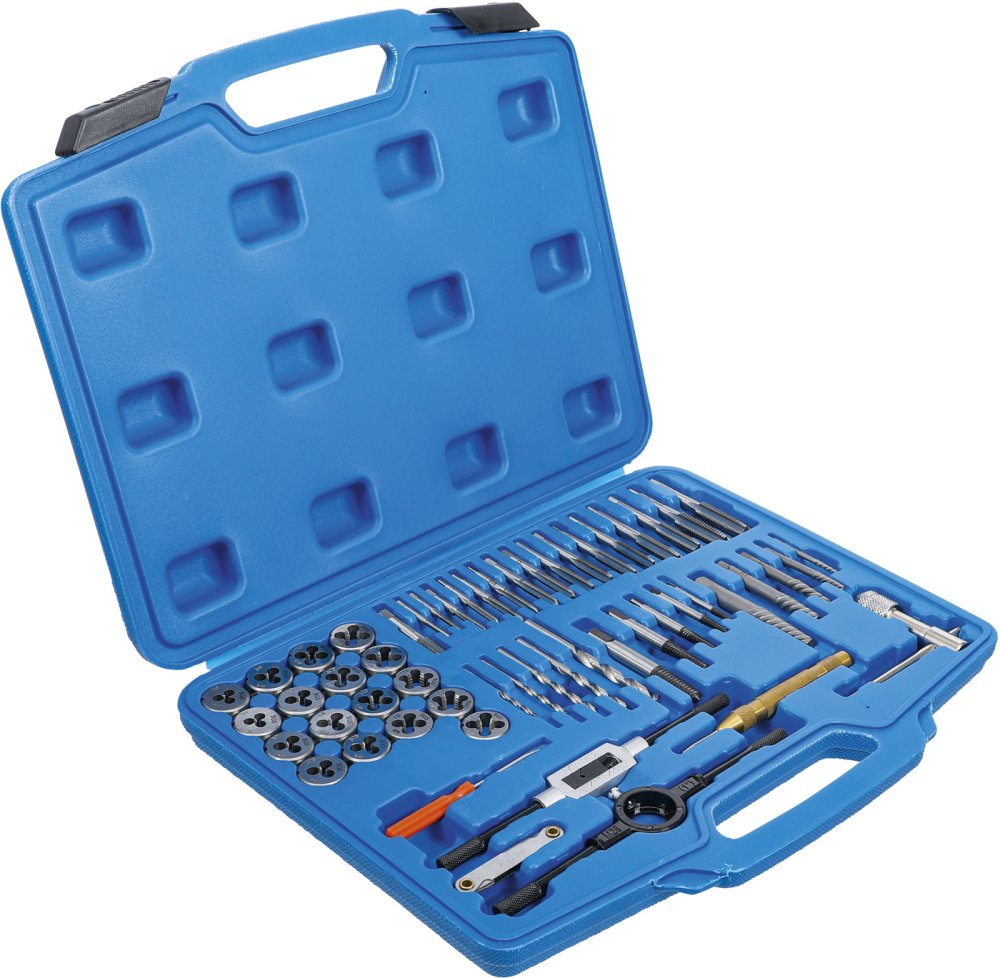 BGS 70104 Satz Gewindeschneider metrisch M3 - M12 56-teilig