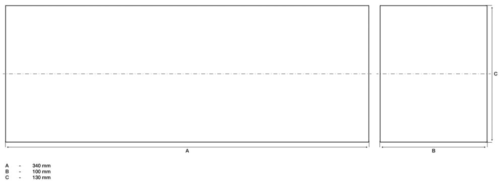 BGS 7011 Schutzblock für Hebebühnen 340mm x 130mm x 100mm
