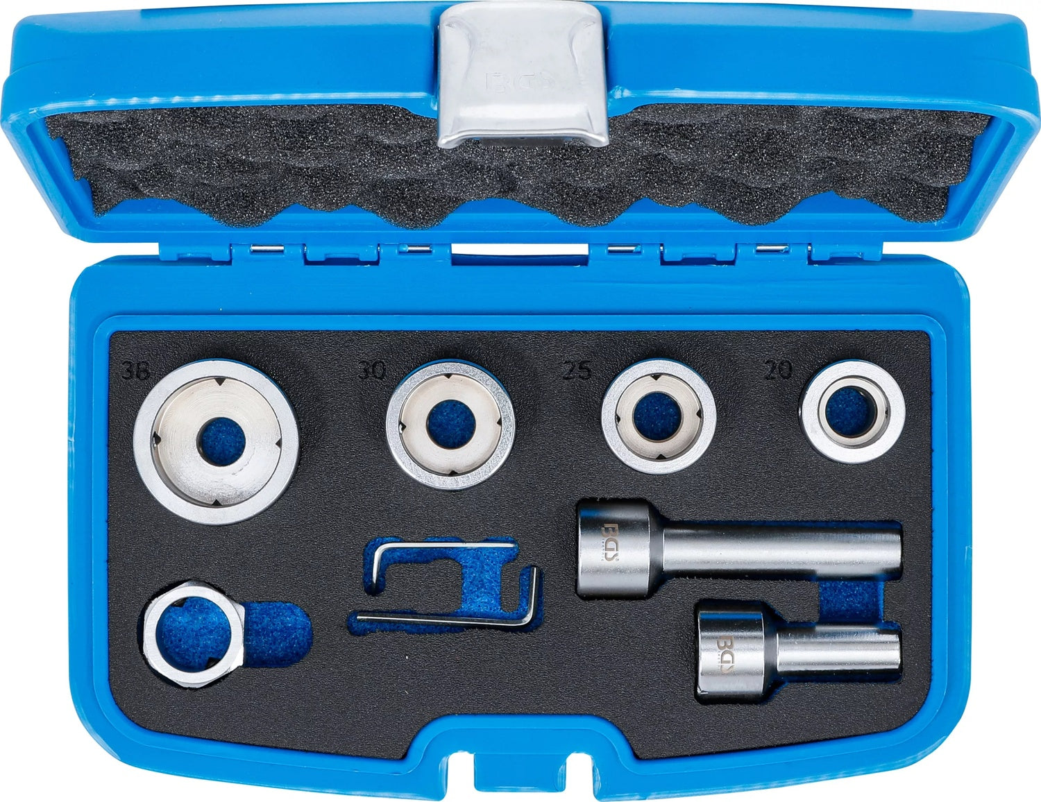 BGS 70115 Satz Adapter Schneideisen Schneideisenhalter für Stehbolzen 7 teilig