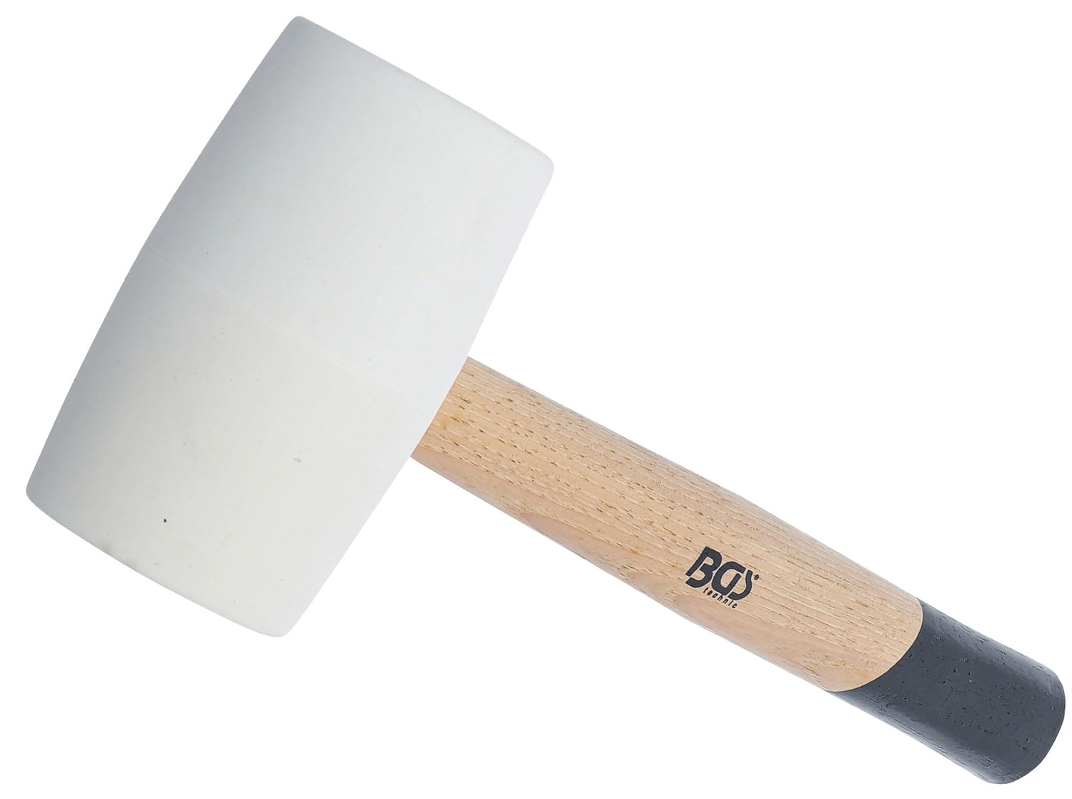 BGS 70140 Gummihammer Hickorystiel weißer Kopf Ø 64mm 750g Ausbeulhammer