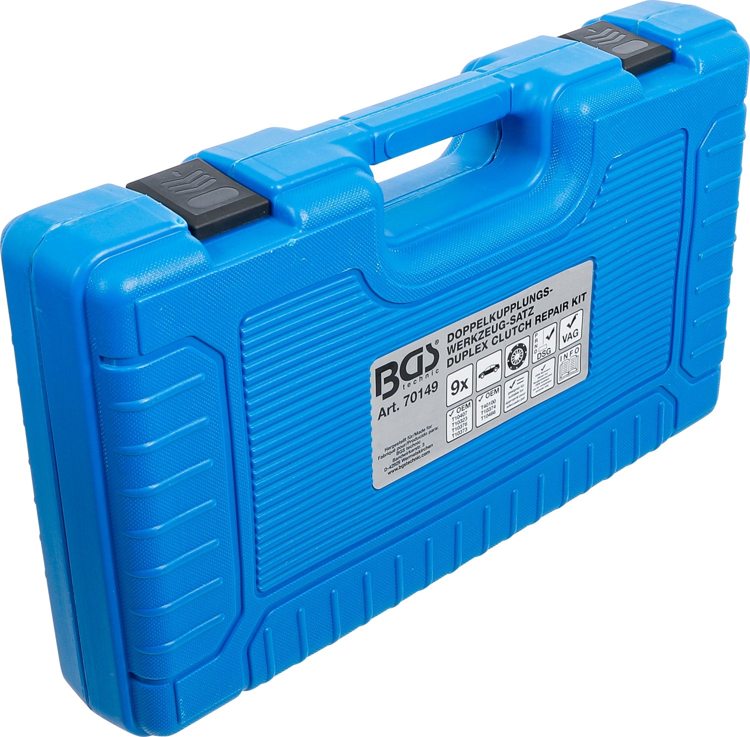 BGS 70149 Satz Kupplungswerkzeug für Doppelkupplungsgetriebe DSG für VAG