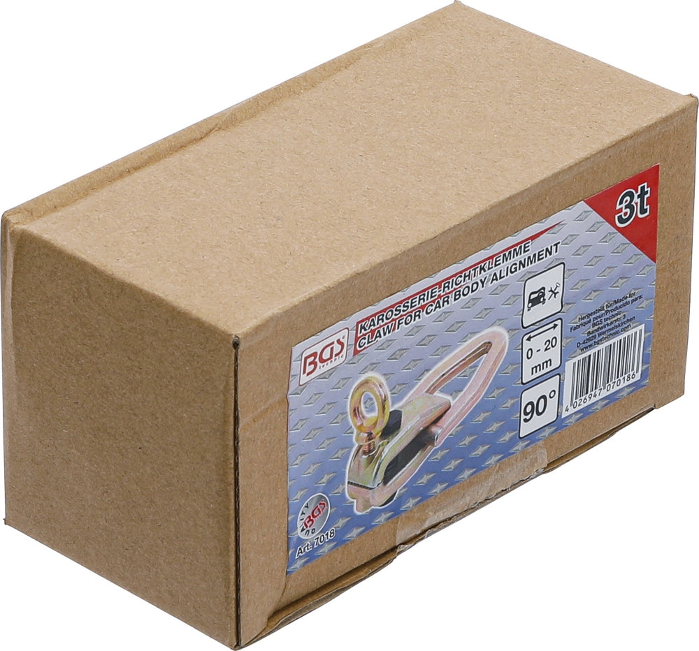 BGS 7018 Richtklemme für Karosserie 90° zwei Zugrichtungen max. 3t