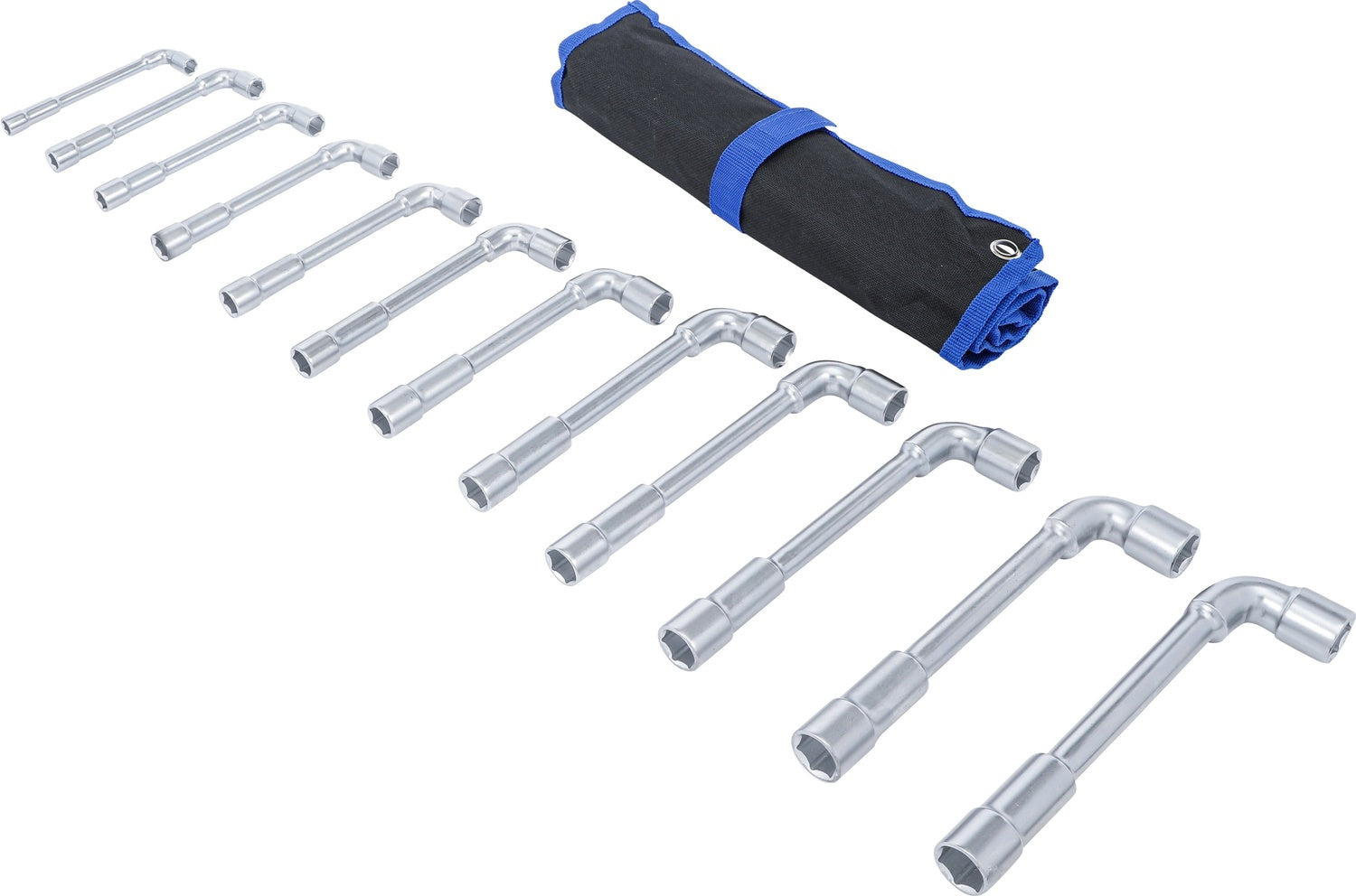 BGS 70186 Satz Pfeifenkopfschlüssel SW 8 - 19mm 12 teilig