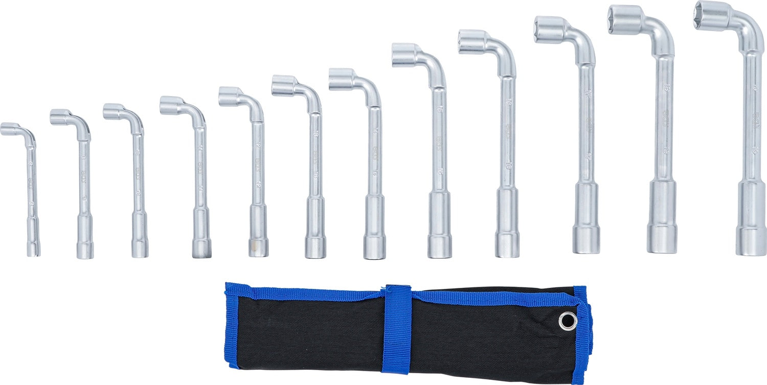 BGS 70186 Satz Pfeifenkopfschlüssel SW 8 - 19mm 12 teilig