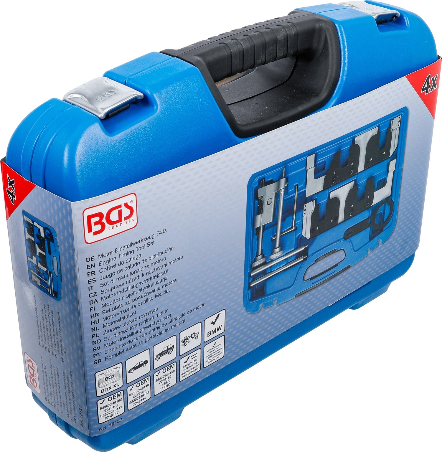 BGS 70187 Satz Einstellwerkzeug für Motor BMW S63