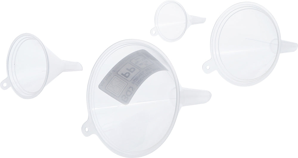 BGS 70191 Satz Trichter lebensmittelecht Ø 55-125mm 4 teilig