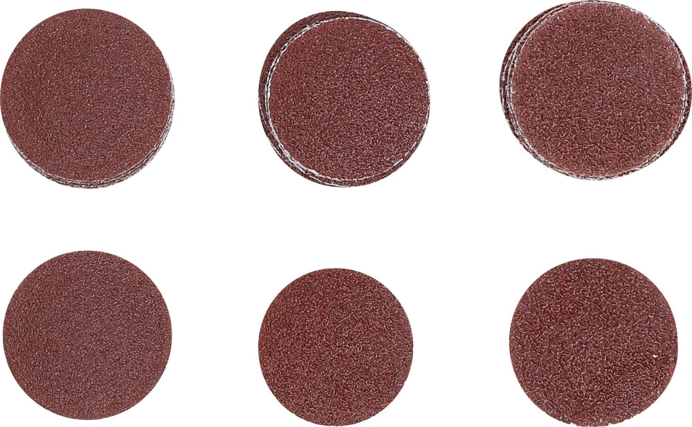 BGS 70193 Satz Schleifblätter für Exzenterschleifer Ø 30mm K 60 - 80 - 120