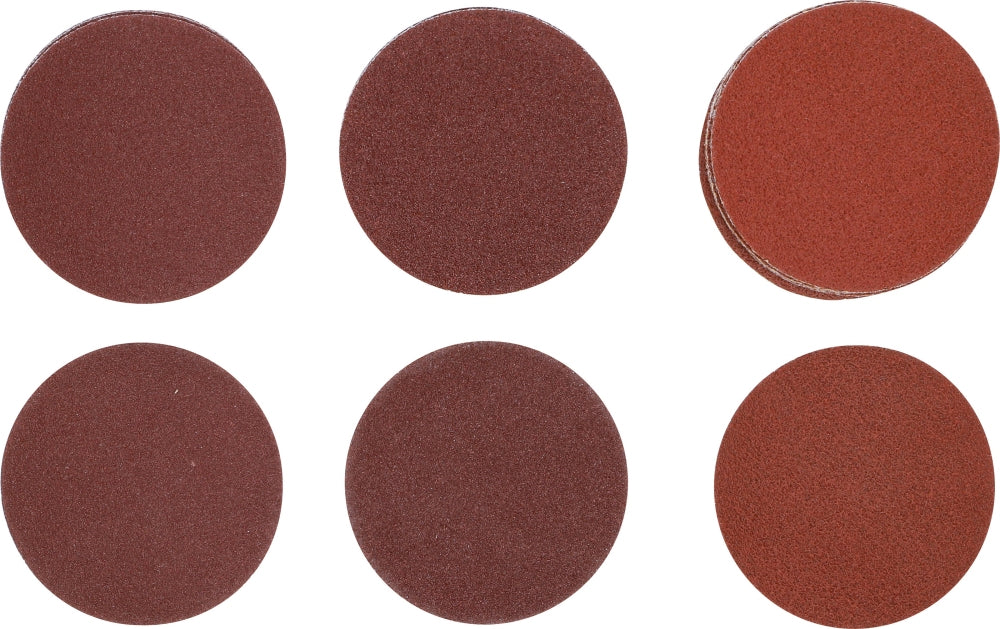 BGS 70195 Satz Schleifblätter für Exzenterschleifer Ø 75mm K 60 - 80 - 120