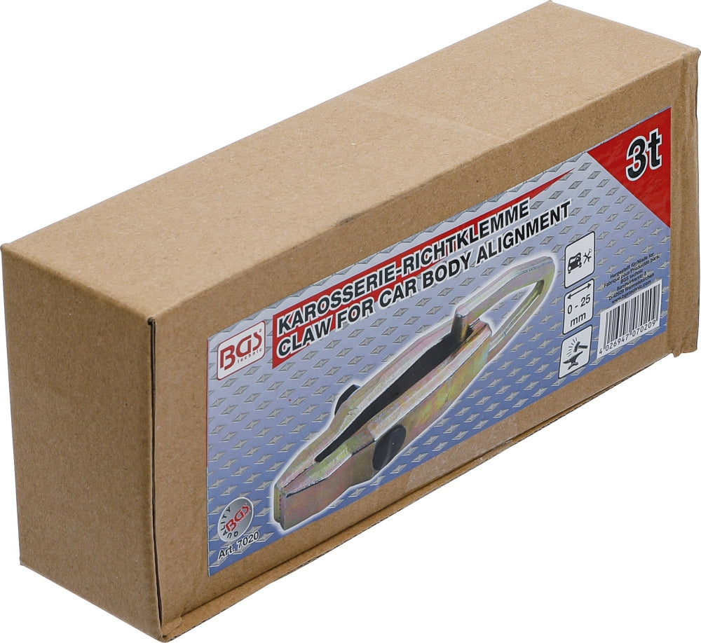 BGS 7020 Richtklemme für Karosserie schmale Ausführung eine Zugrichtungen max. 3t