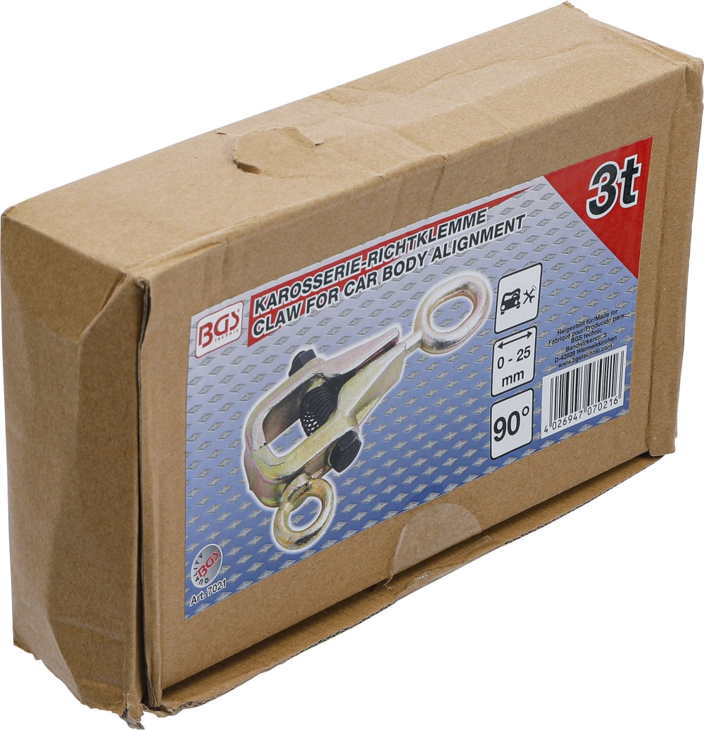 BGS 7021 Richtklemme für Karosserie zwei Zugrichtungen max. 3t