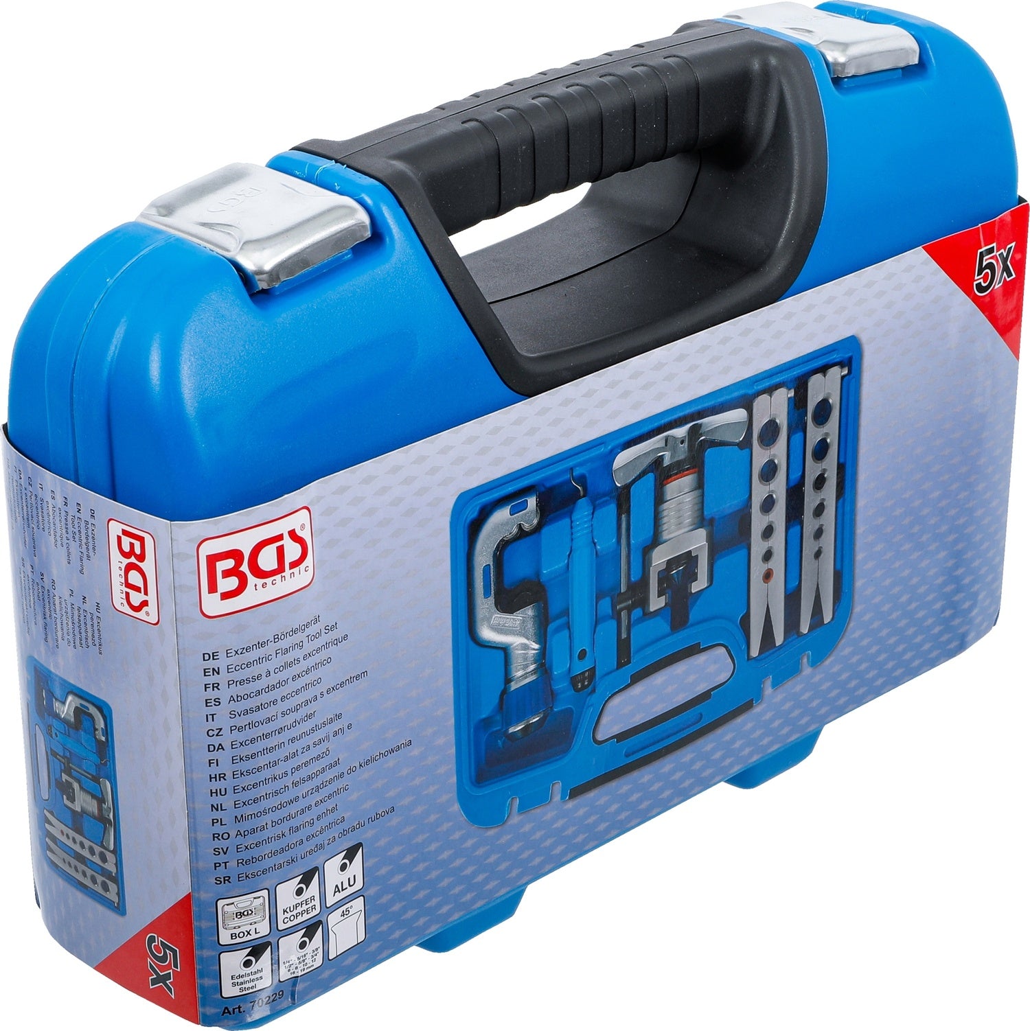 BGS 70229 Exzenter Bördelgerät Bördelwerkzeug 45°