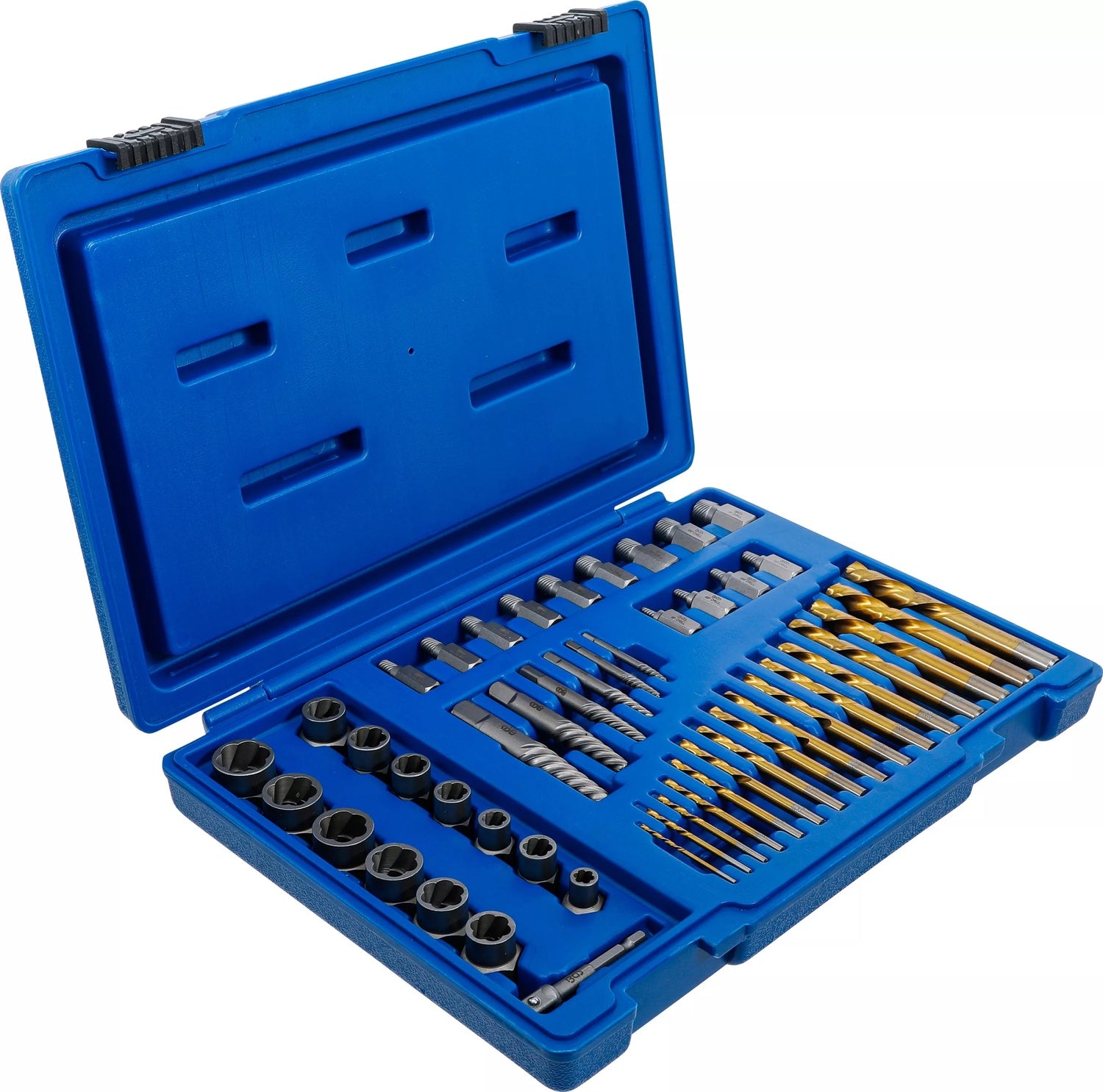 BGS 70329 Satz Ausdreher für Schrauben Muttern mit Linksbohrer 2 - 18mm 49 teilig