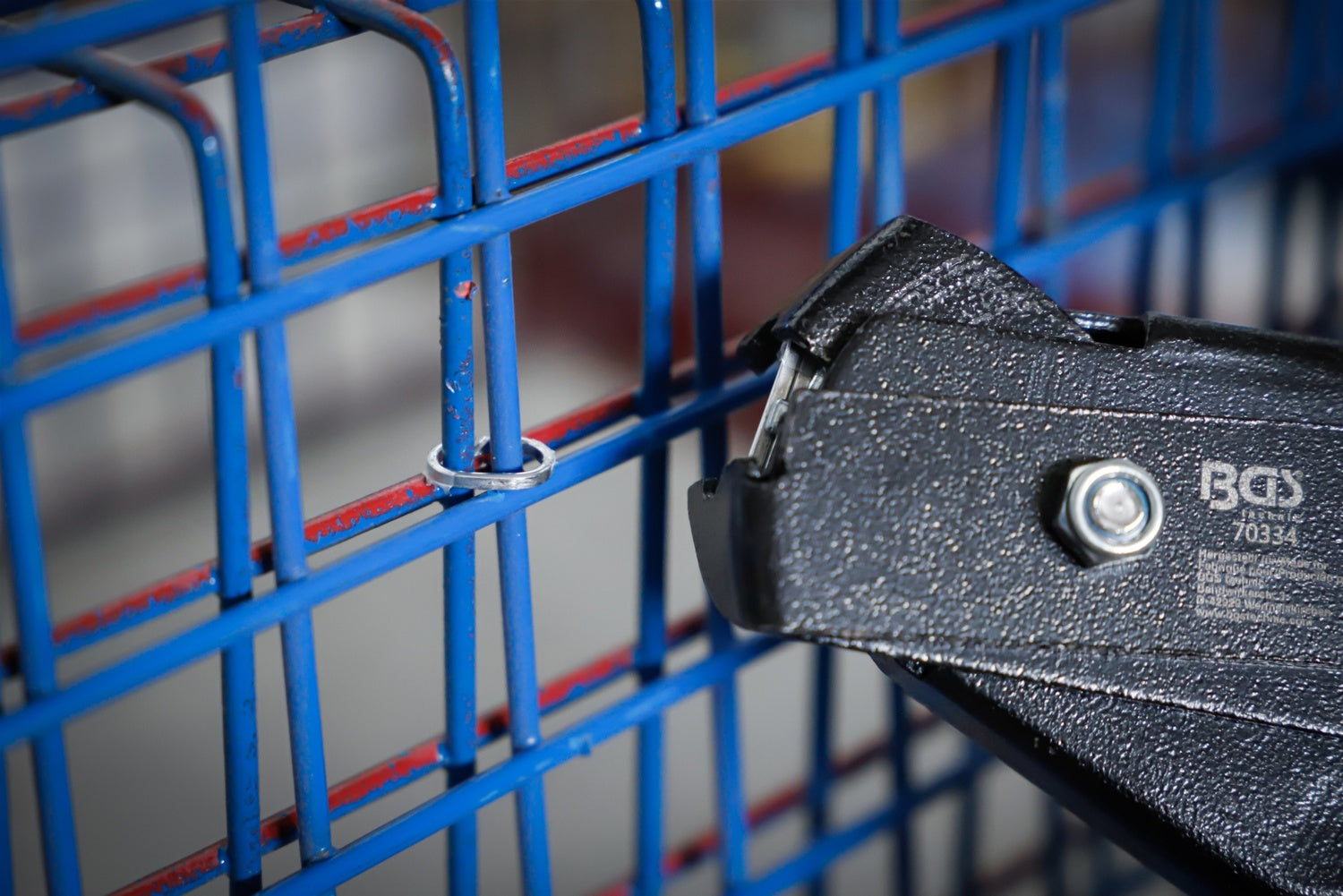 BGS 70334 Polsterringzange Zaunringzange Länge 185mm Drahtzaunmontage