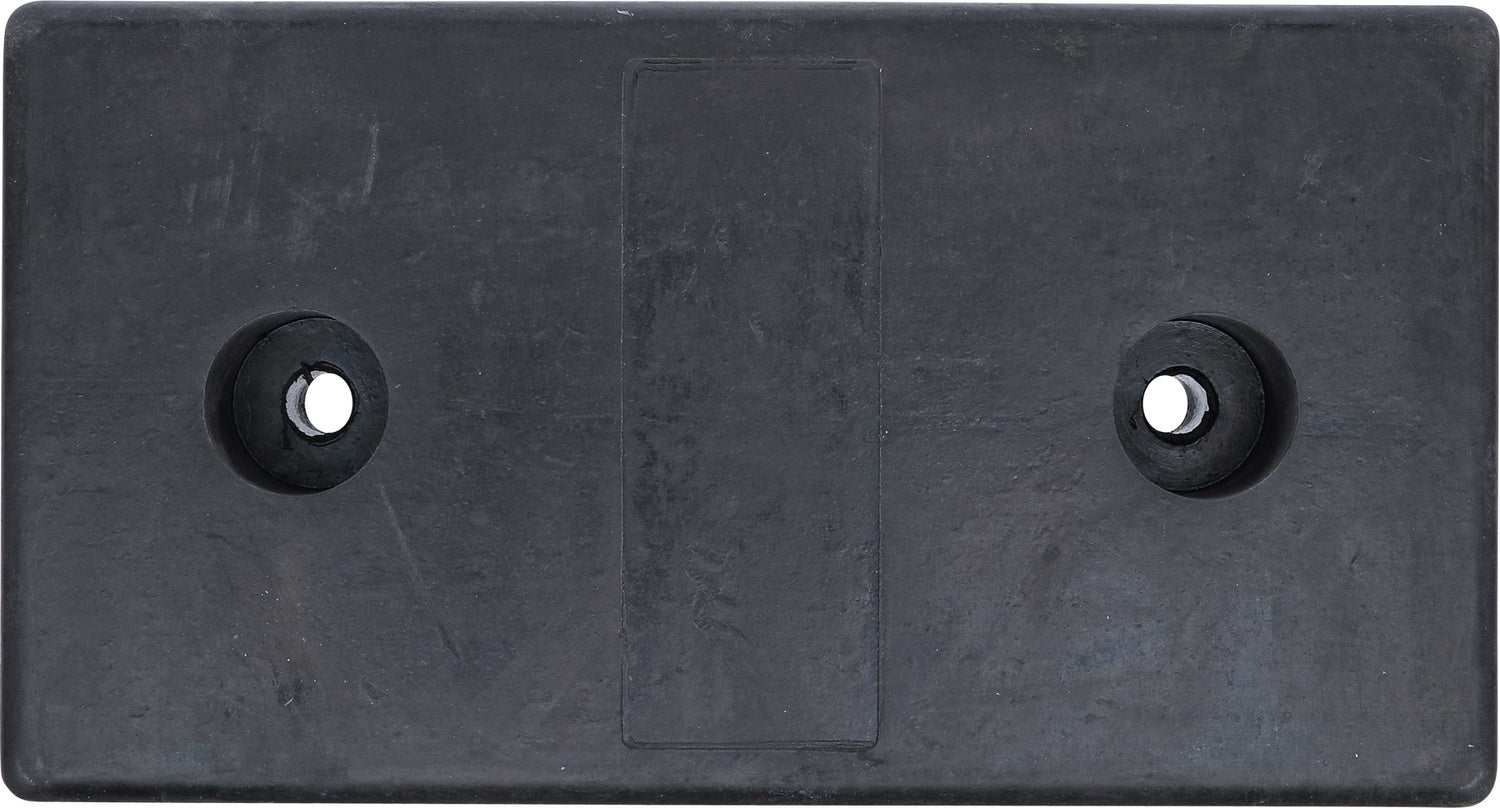 BGS 7035 Laderampen Schutz Anfahrpuffer aus Gummi für LKW 450 x 250 x 100mm