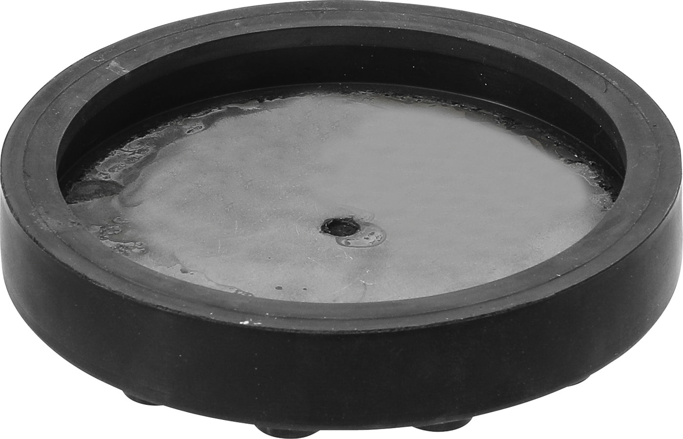 BGS 7043 Gummiteller für Hebebühnen Ø123mm Höhe 25mm EPDM Gummi + Stahlplatte