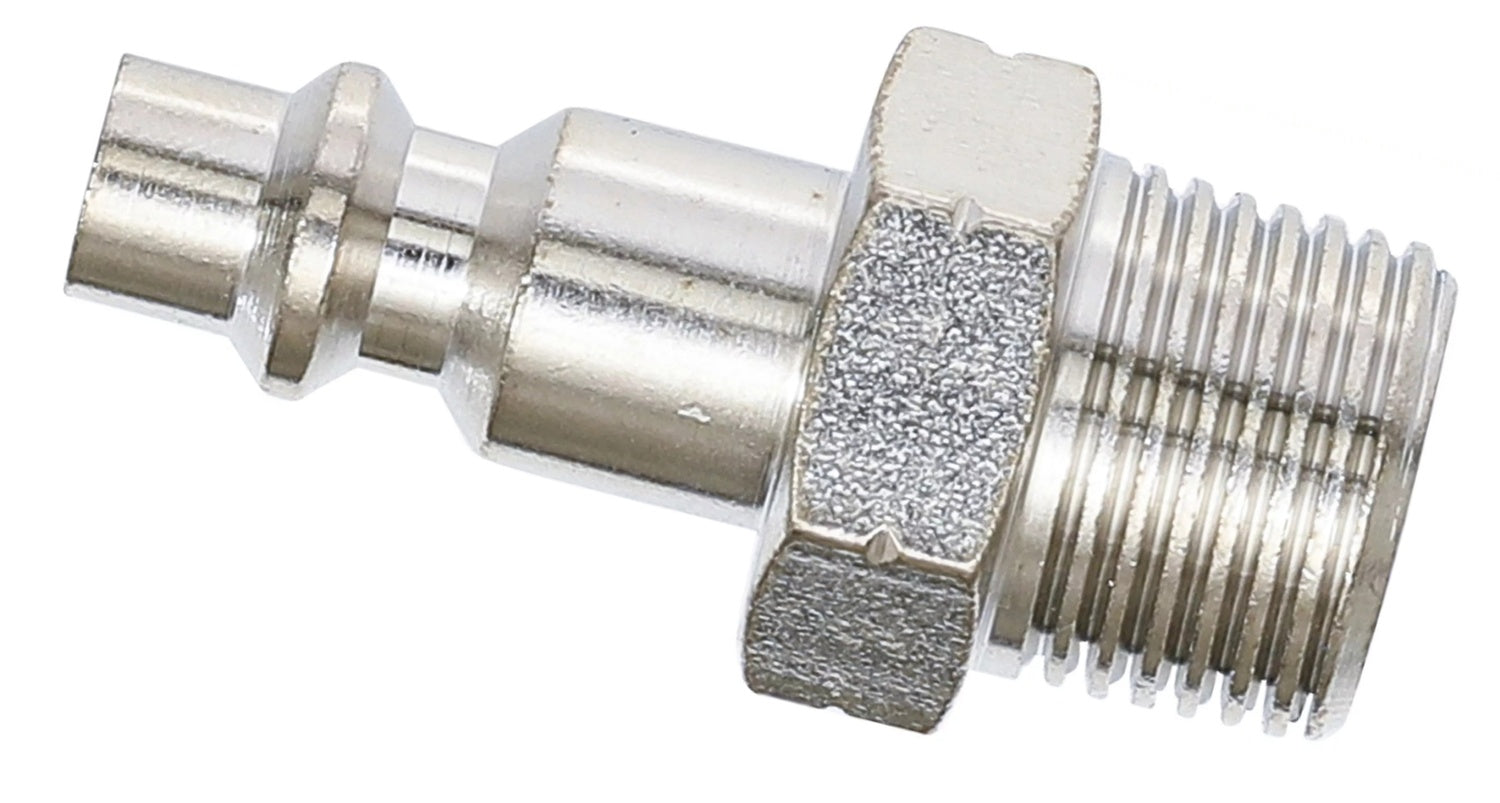 BGS 7064 Druckluft Stecknippel 10mm (3/8") Außengewinde USA Frankreich