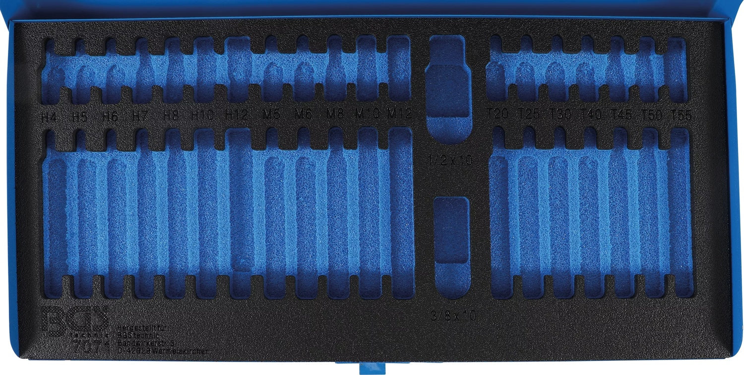 BGS 7071-LEER Metall Leerkassette für Artikel 7071 Metallkassette