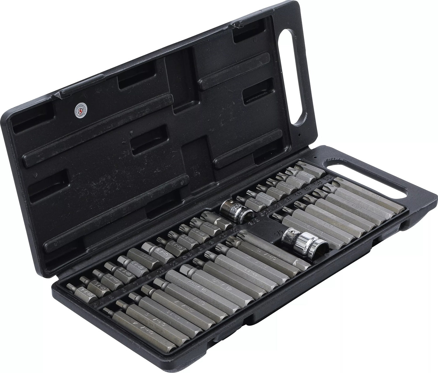 BGS DIY 7073 Bitsatz Vielzahn (XZN) T-Profil (Torx) und Innensechskant Bits 40 teilig