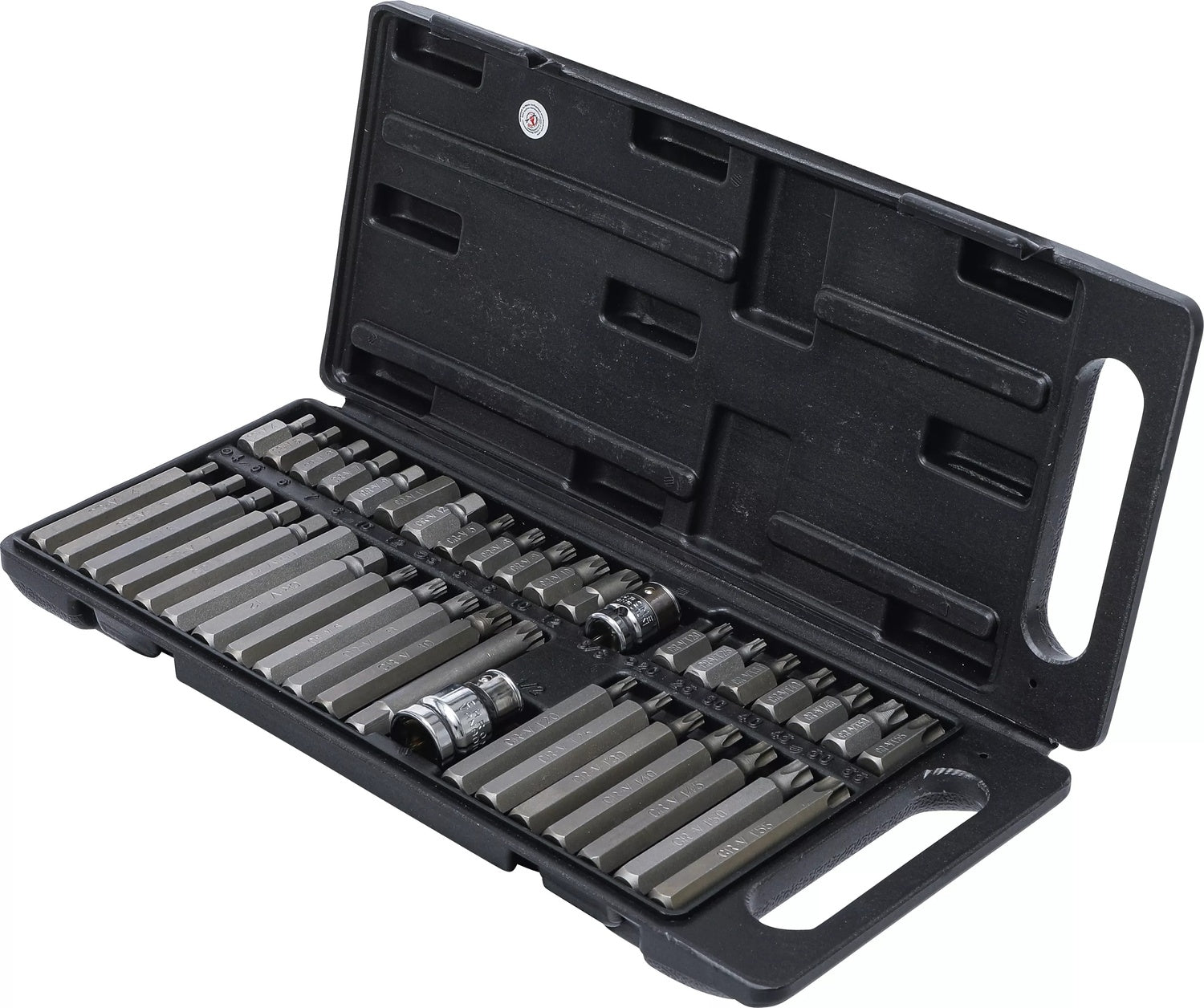 BGS DIY 7073 Bitsatz Vielzahn (XZN) T-Profil (Torx) und Innensechskant Bits 40 teilig