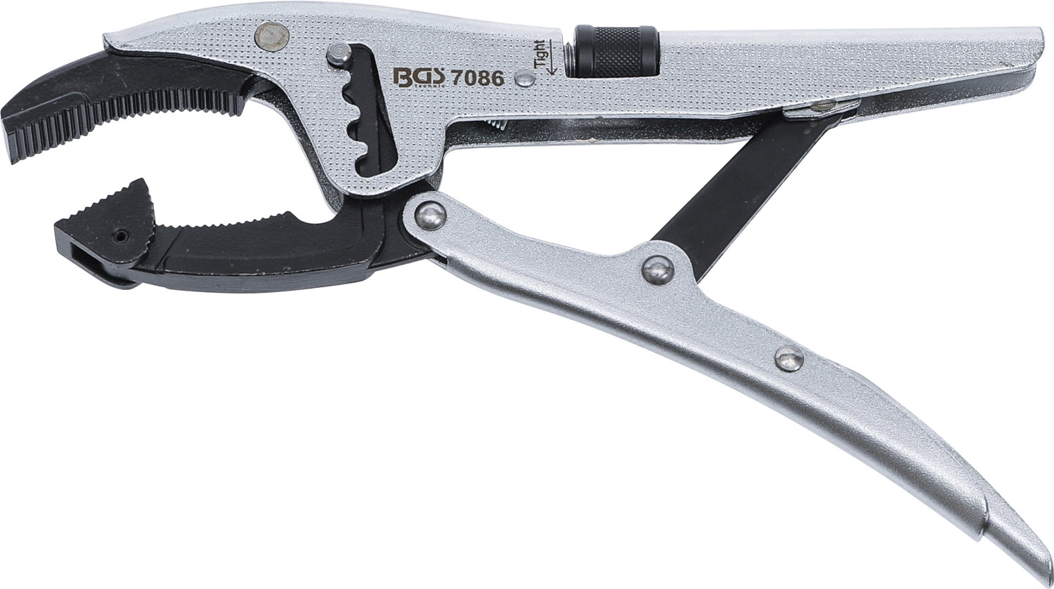 BGS 7086 Gripzange mit 4 fach Schnelljustierung schwenkbare Backenenden französischer Typ 250mm