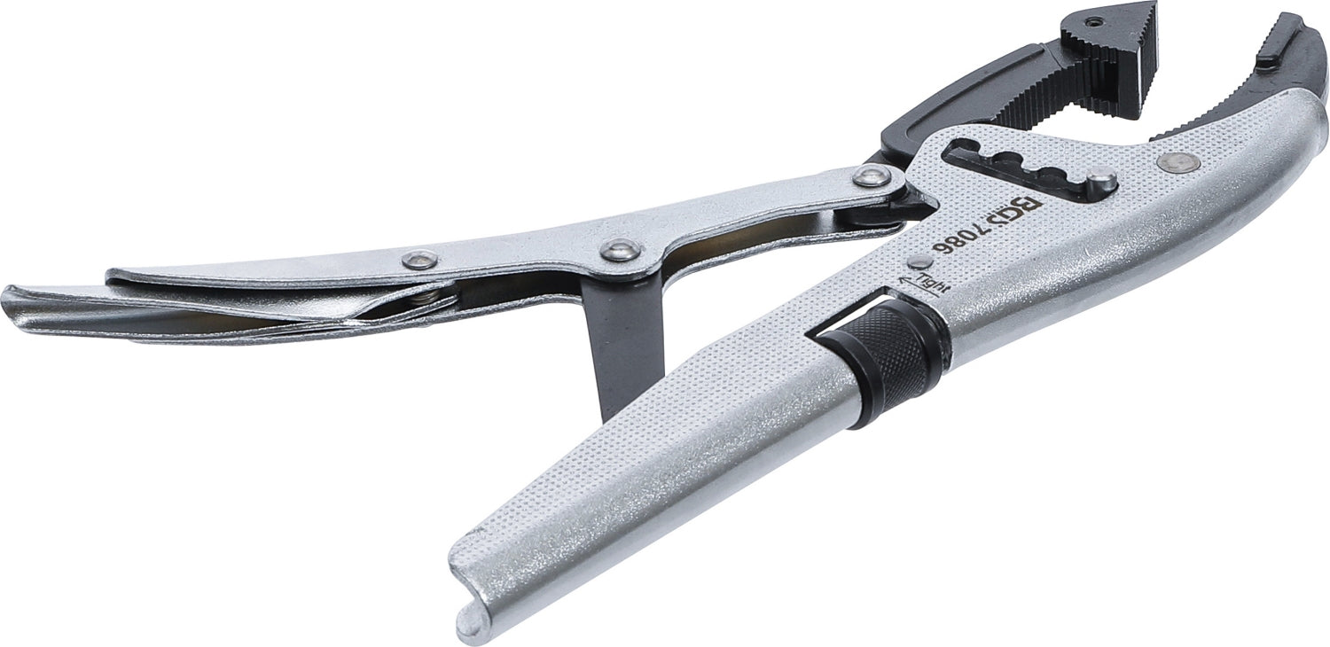 BGS 7086 Gripzange mit 4 fach Schnelljustierung schwenkbare Backenenden französischer Typ 250mm