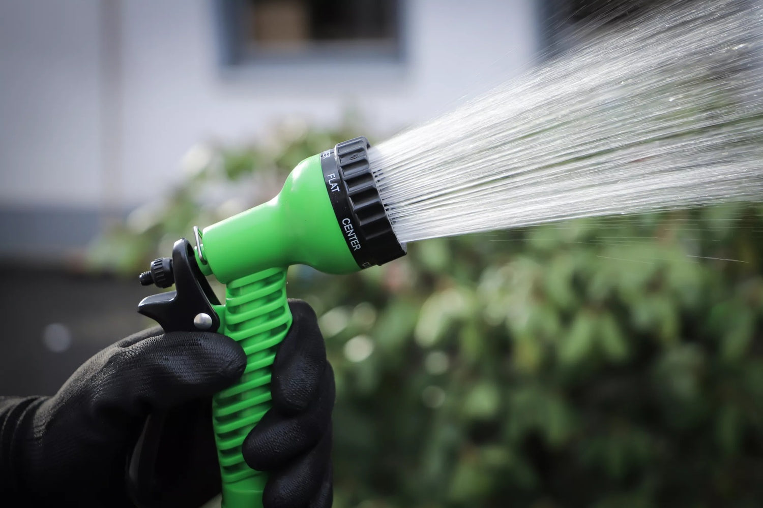 BGS DIY 70904 Wasserschlauch Textil flexibel Gartenhandbrause 7 Funktionen