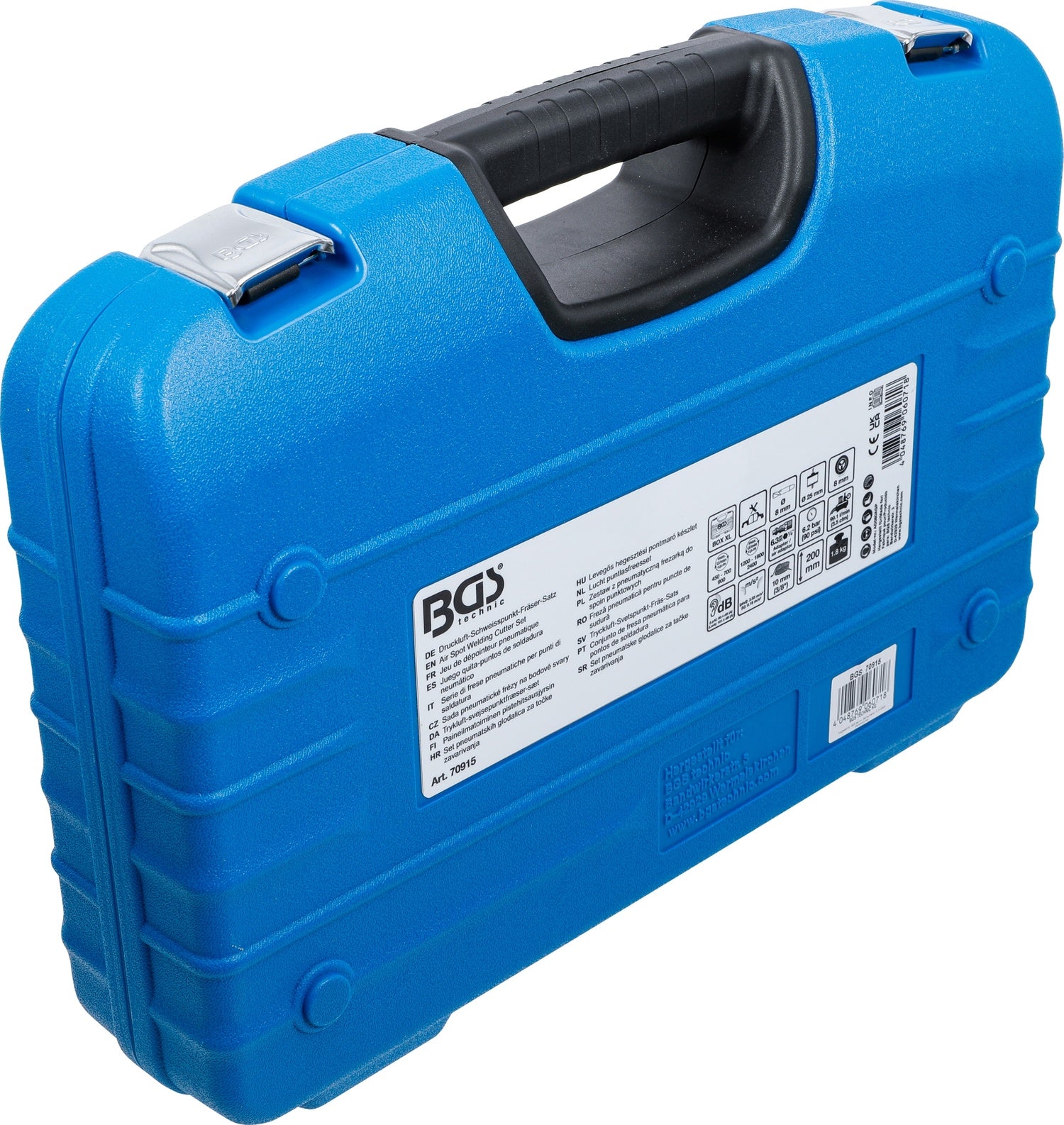 BGS 70915 Druckluft Schweisspunkt Fräser geeignet für HSS- und TCT-Bohrer