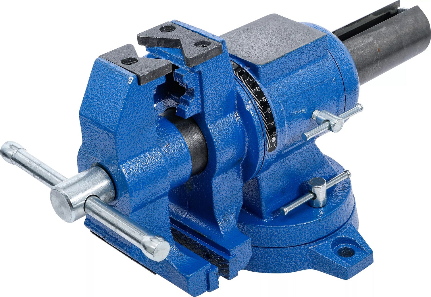 BGS 70965 Parallel Schraubstock mit 100mm Spannbacken 360° drehbar