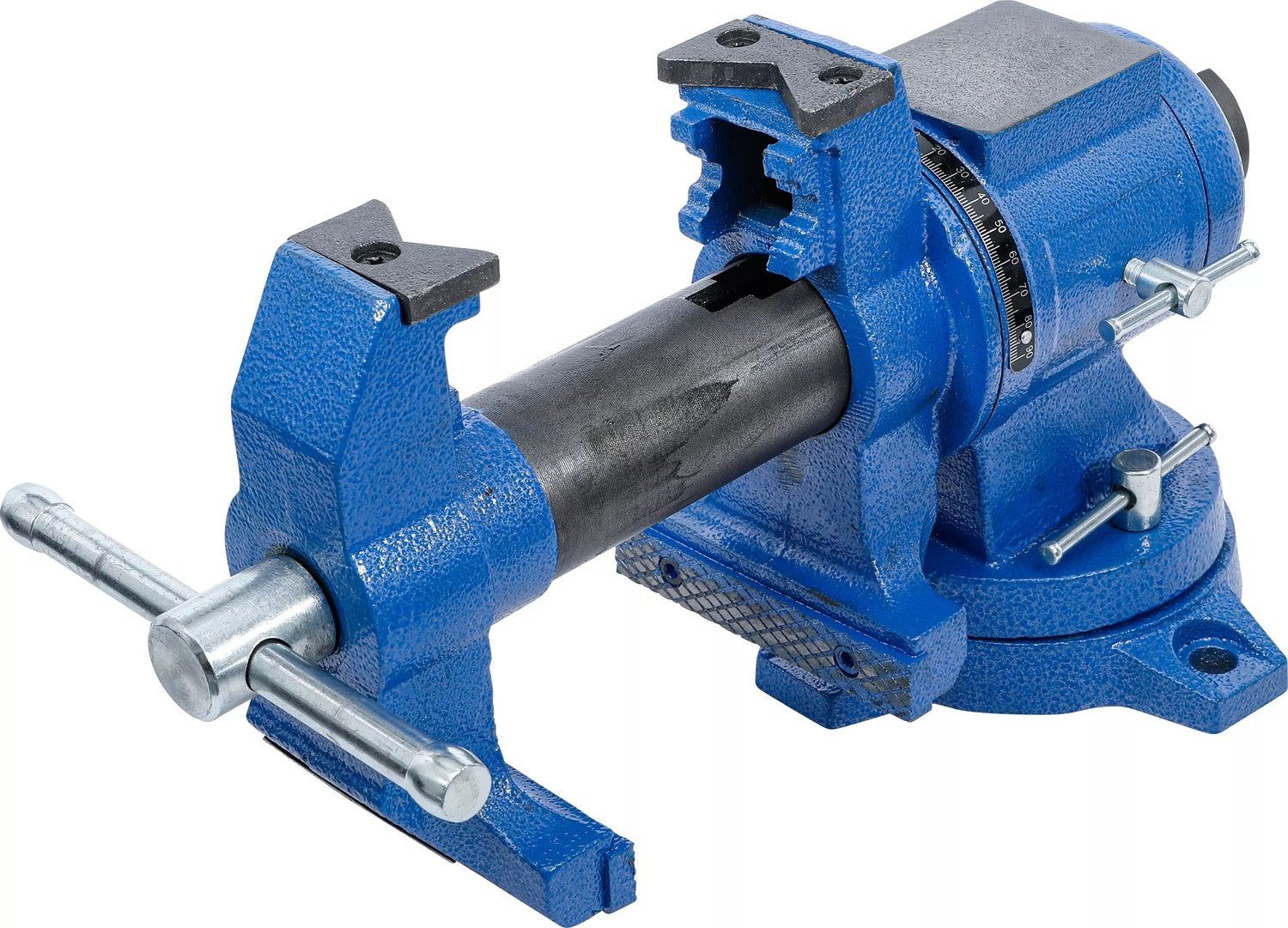 BGS 70965 Parallel Schraubstock mit 100mm Spannbacken 360° drehbar