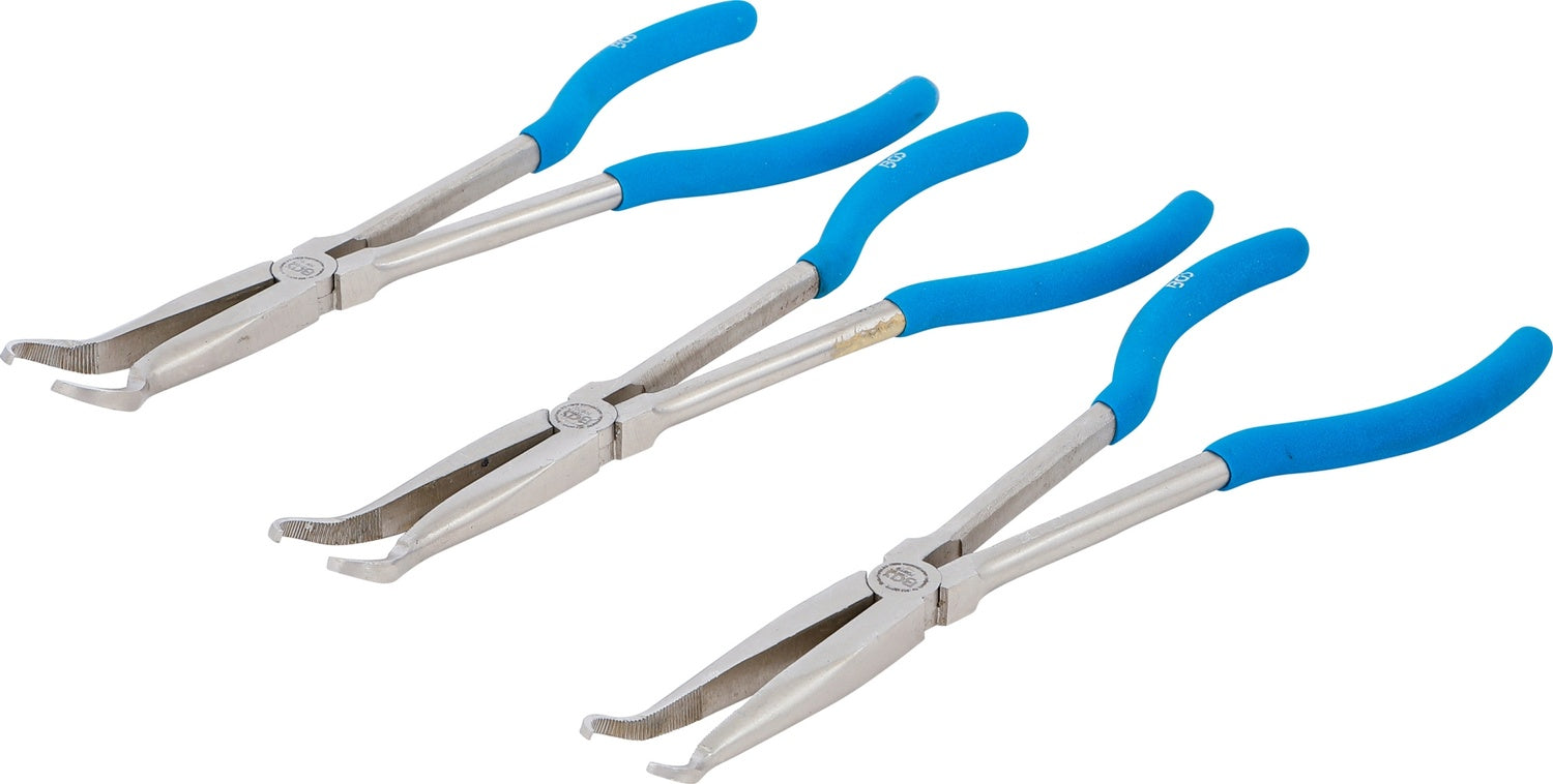 BGS 70970 Satz Zündkerzenstecker Zange mit Ringspitze Länge 280mm 3 teilig